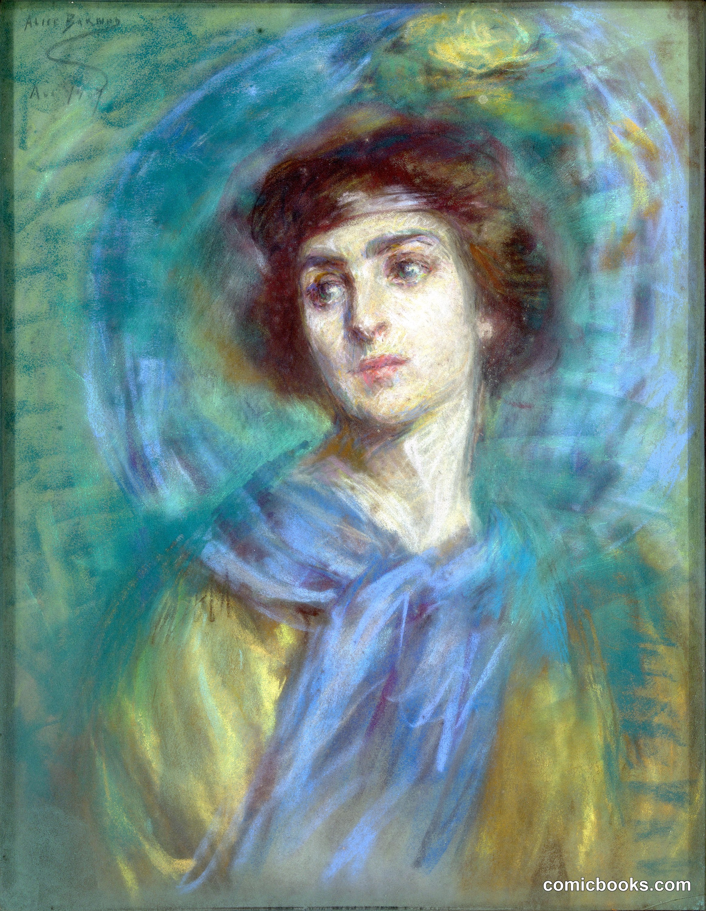 The Blue Scarf
