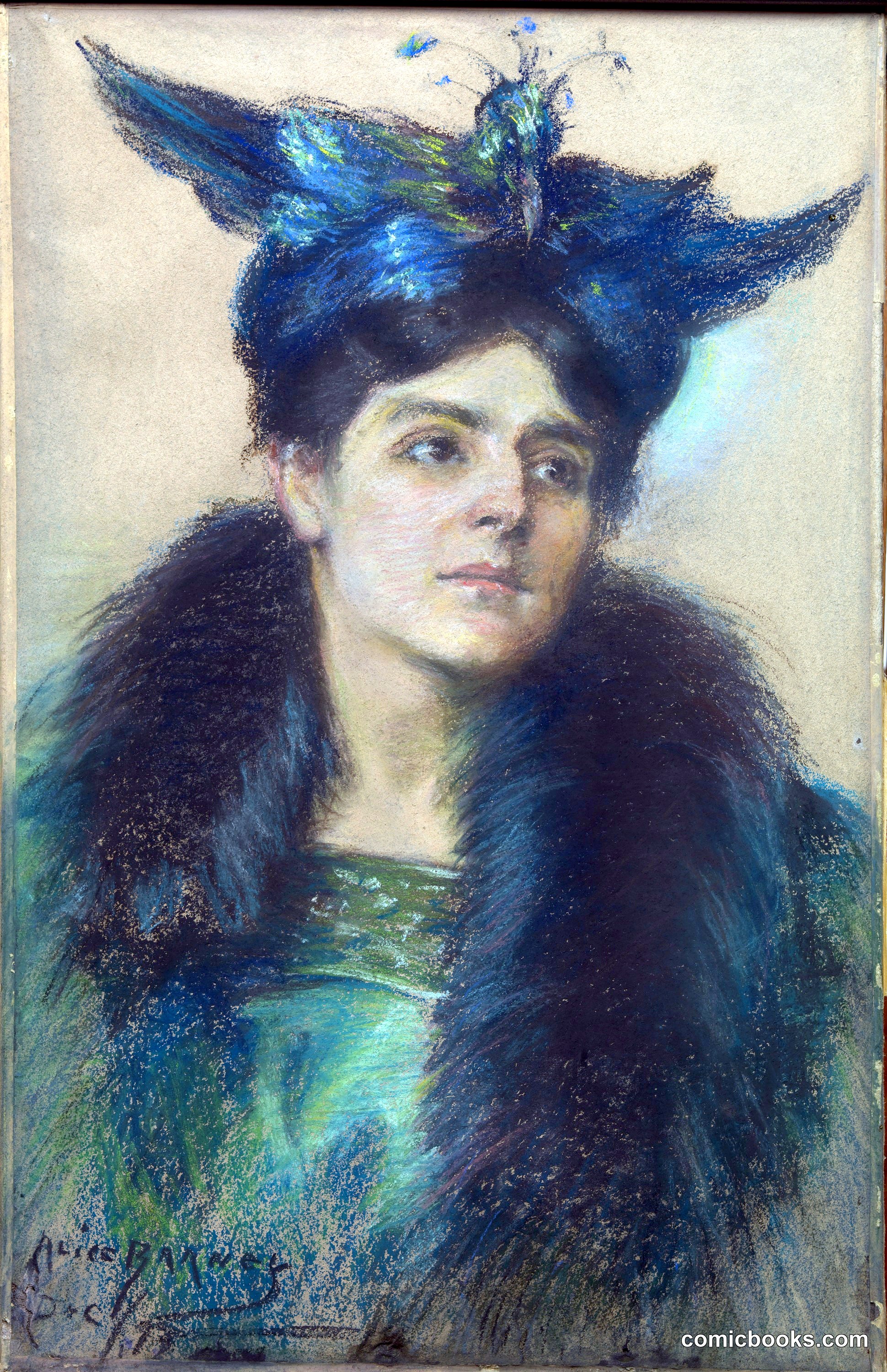 Marianne with Hat
