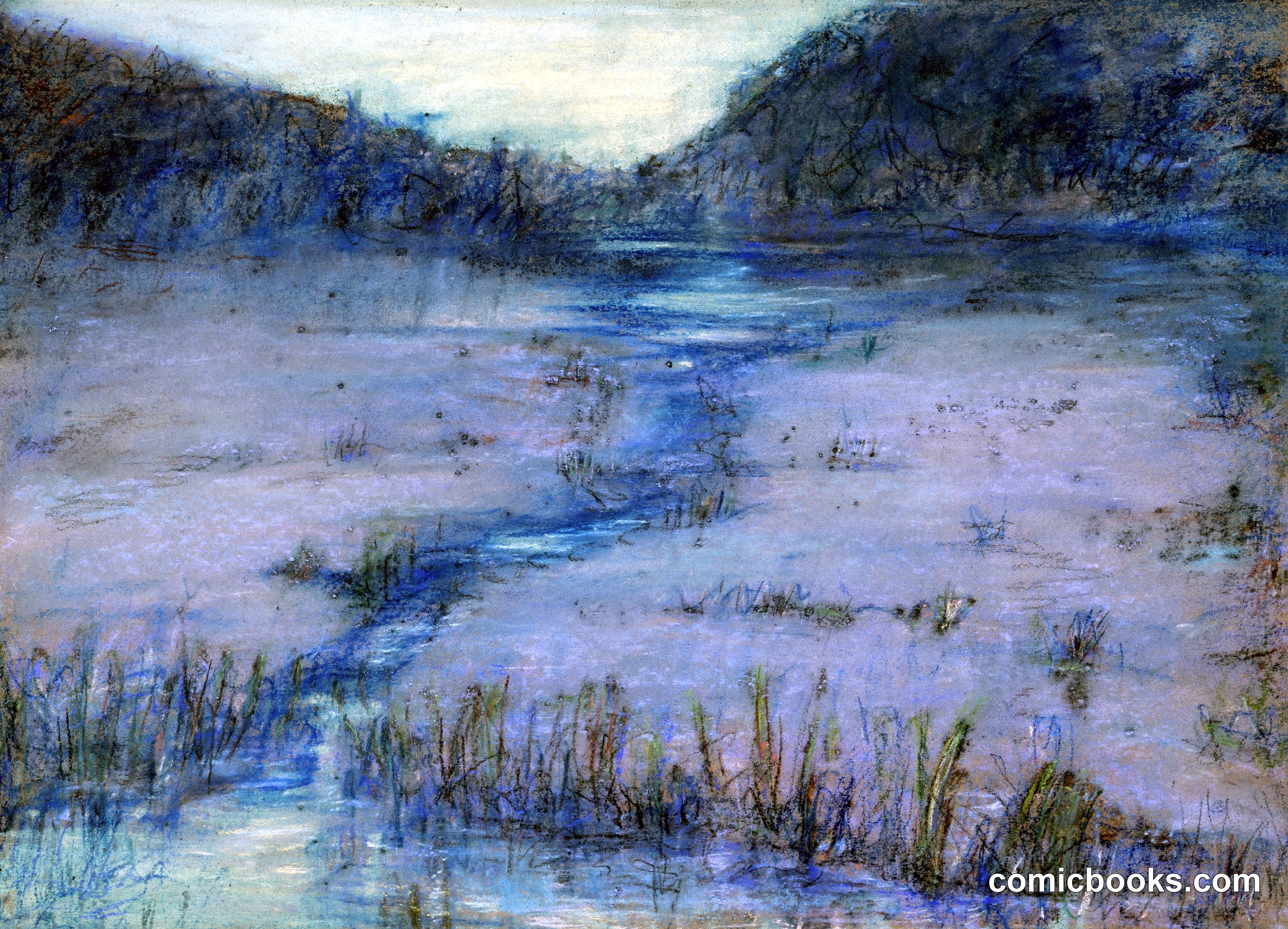 Marshlands at Sundown