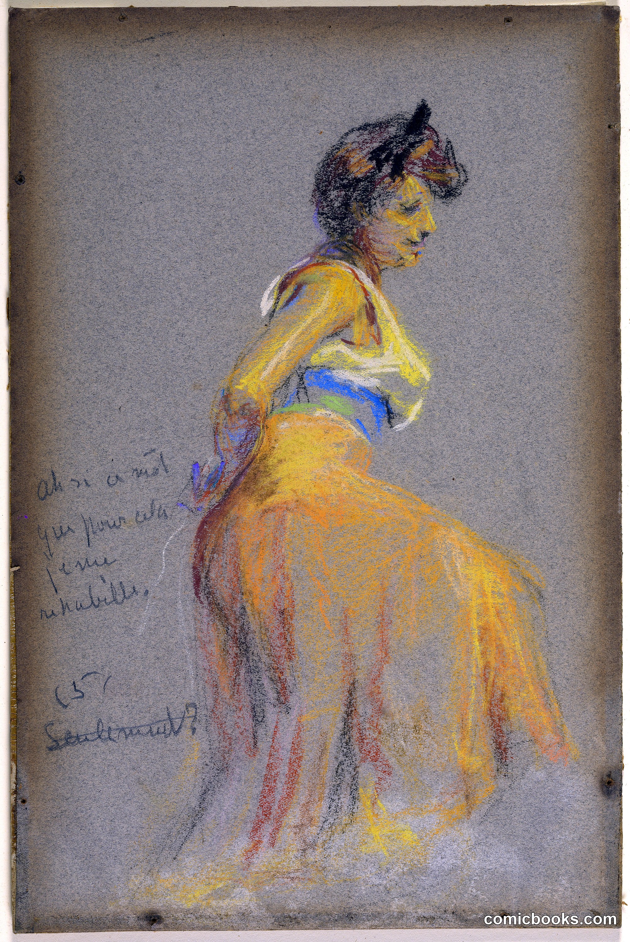 Model in Yellows
