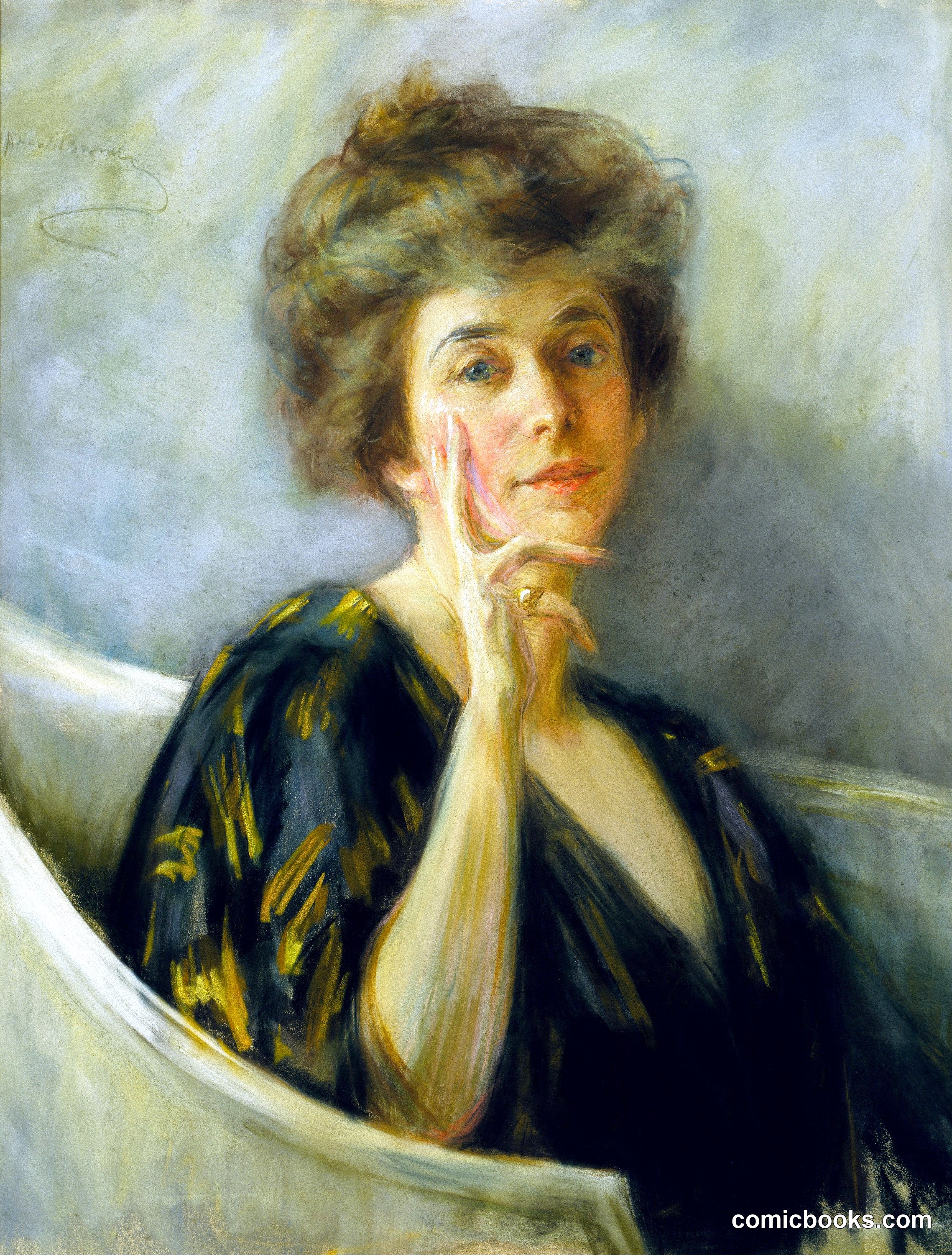 Self-Portrait in Repose