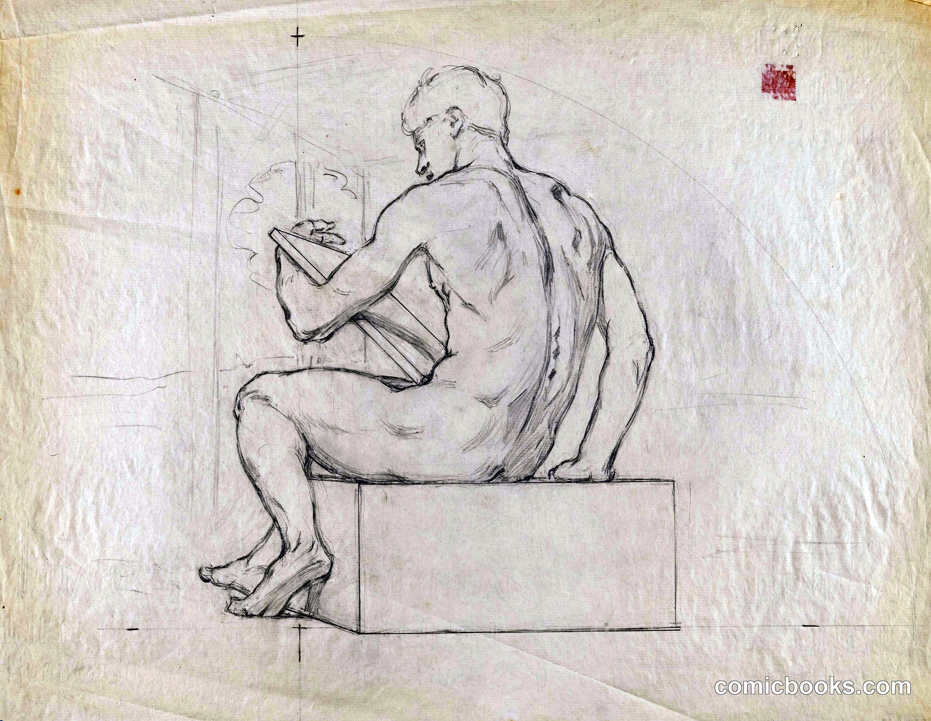 Study for Capitol Rotunda Panel