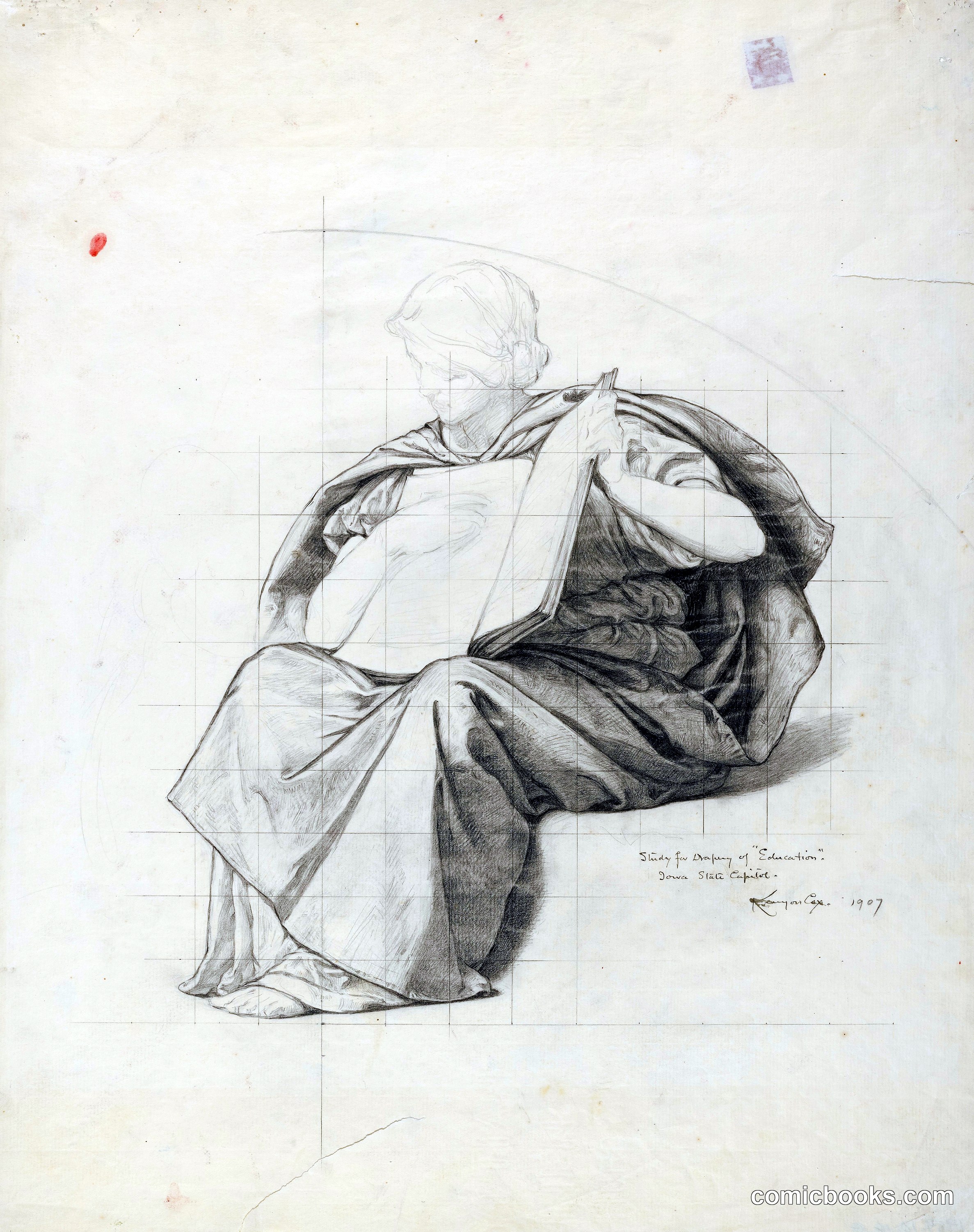 Study for Education Panel, Iowa State Capitol Rotunda