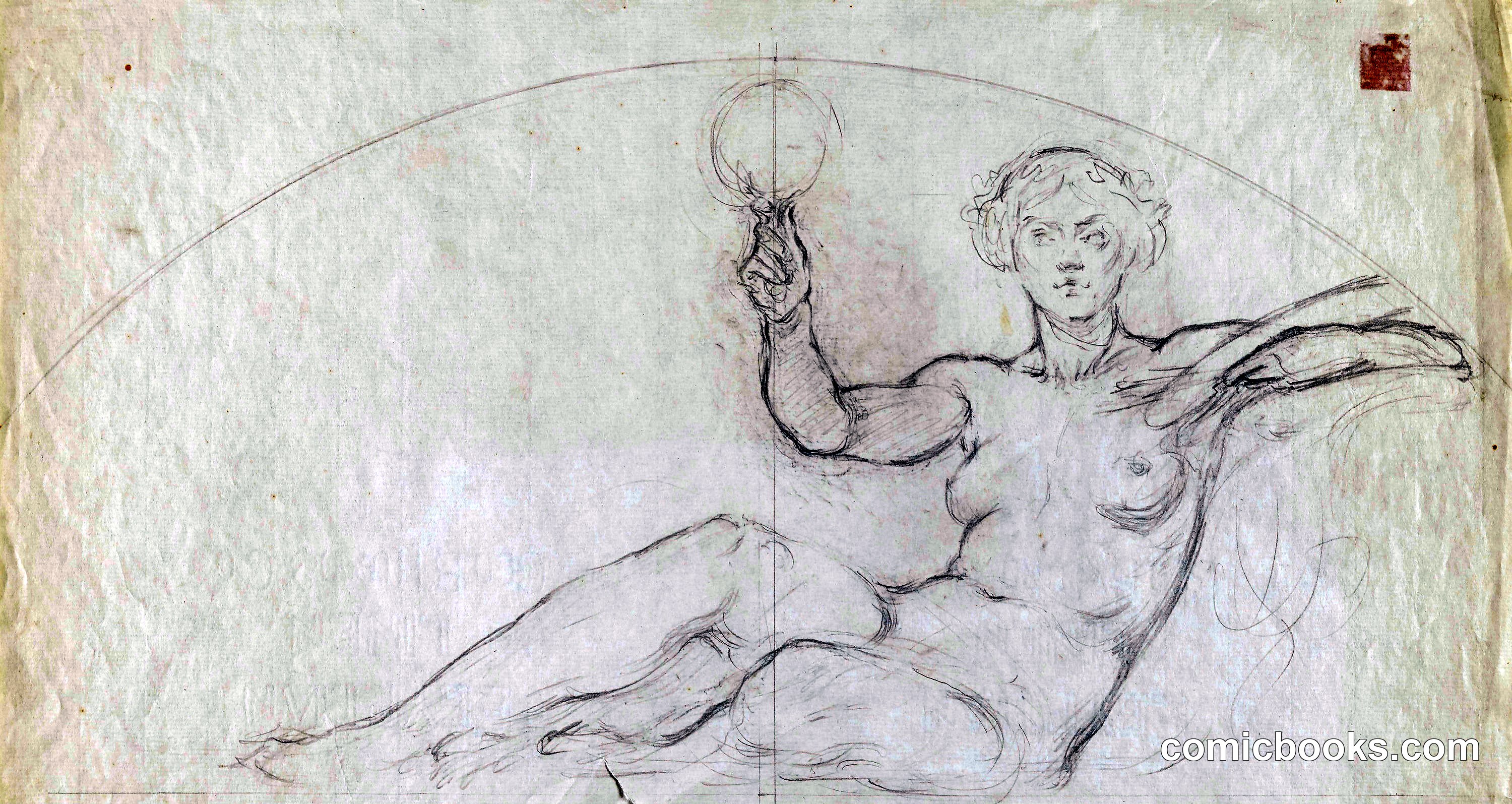 Study for Allegorical Figure
