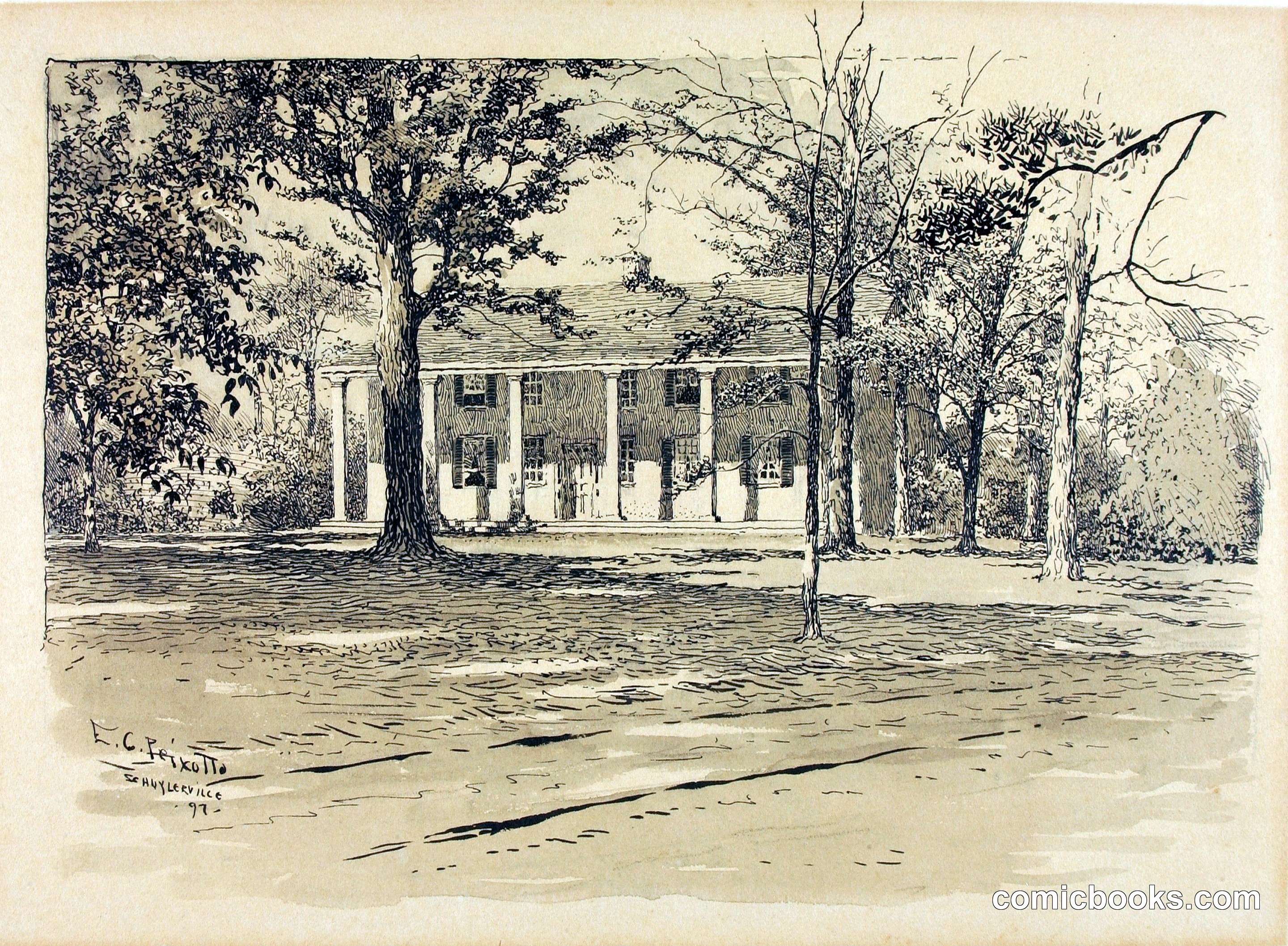 Saratoga. General Schuyler's House