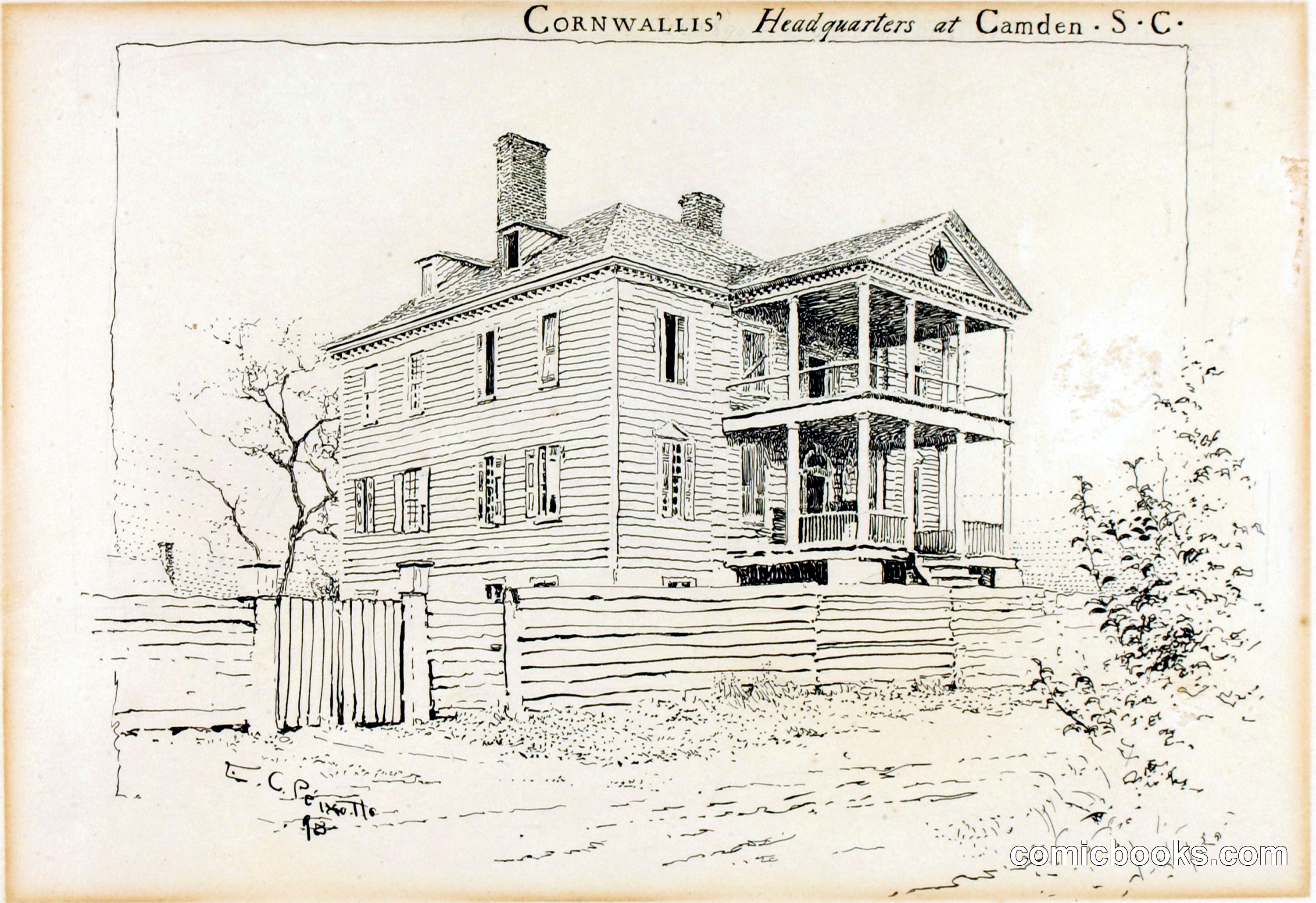 Cornwallis' Headquarters at Camden, S.C.