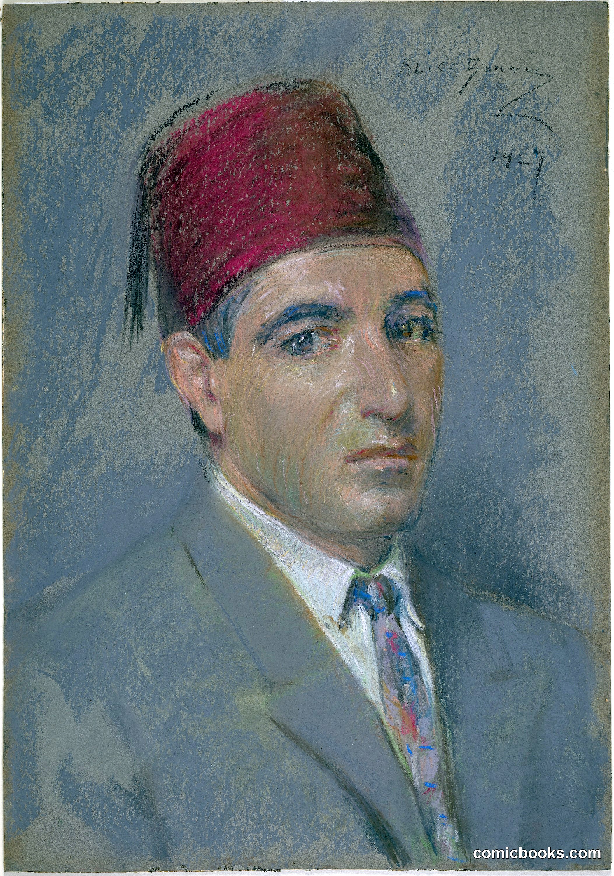 Portrait of a Man in a Fez