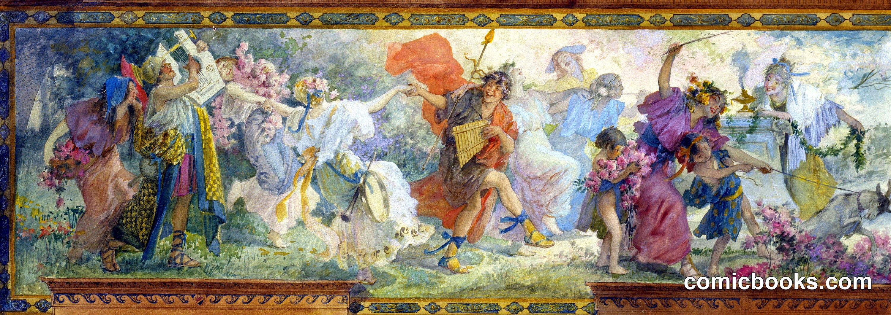 Bacchanale Revel, Pan and Procession