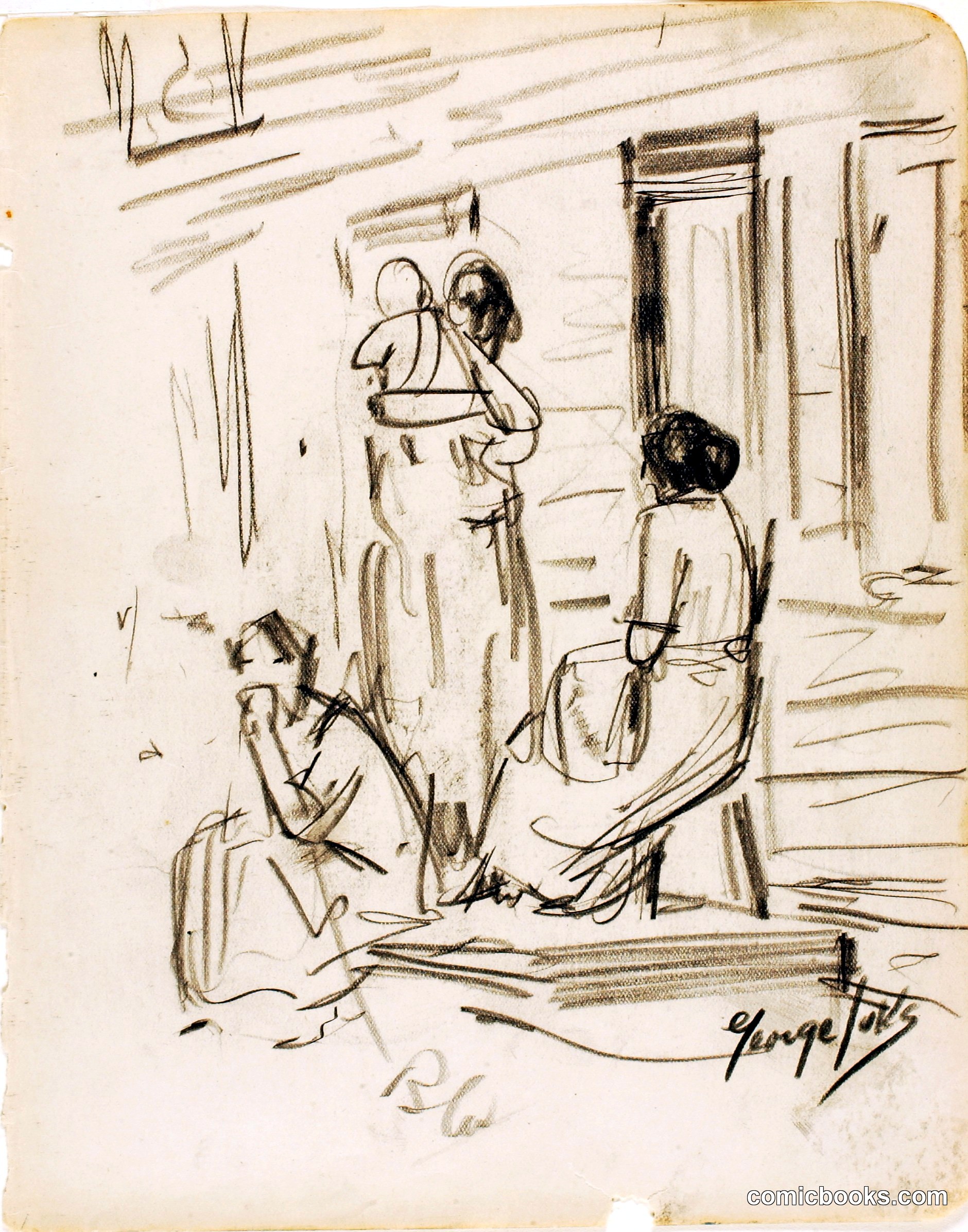 Untitled (Group of Figures)