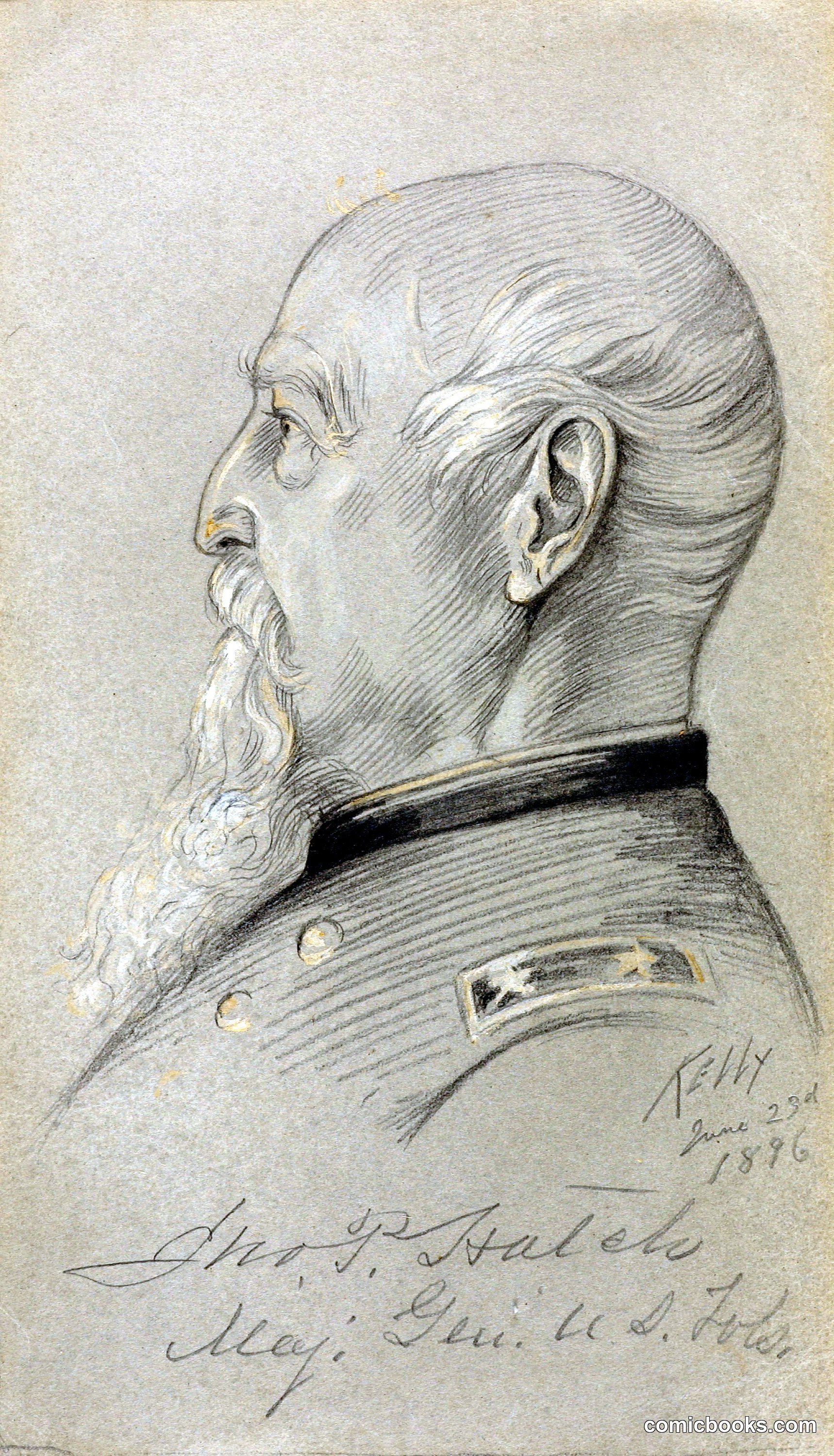 Portrait of Major General Thomas Porter Hatch