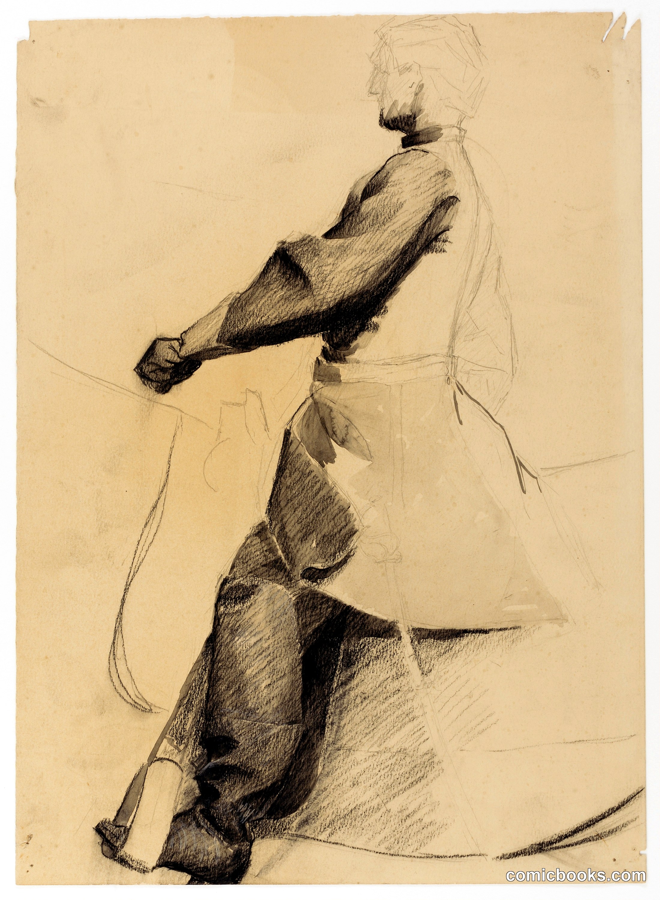 Study for an Equestrian Monument