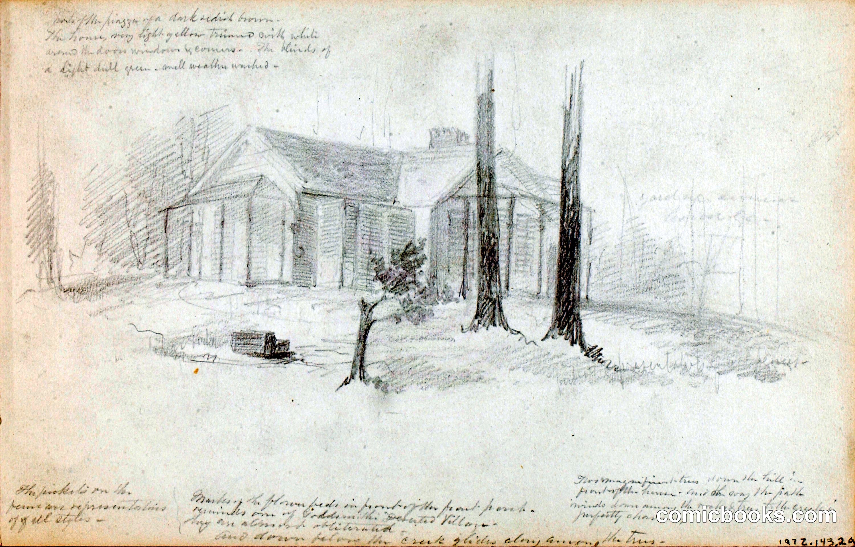 Architectural Study with Figures