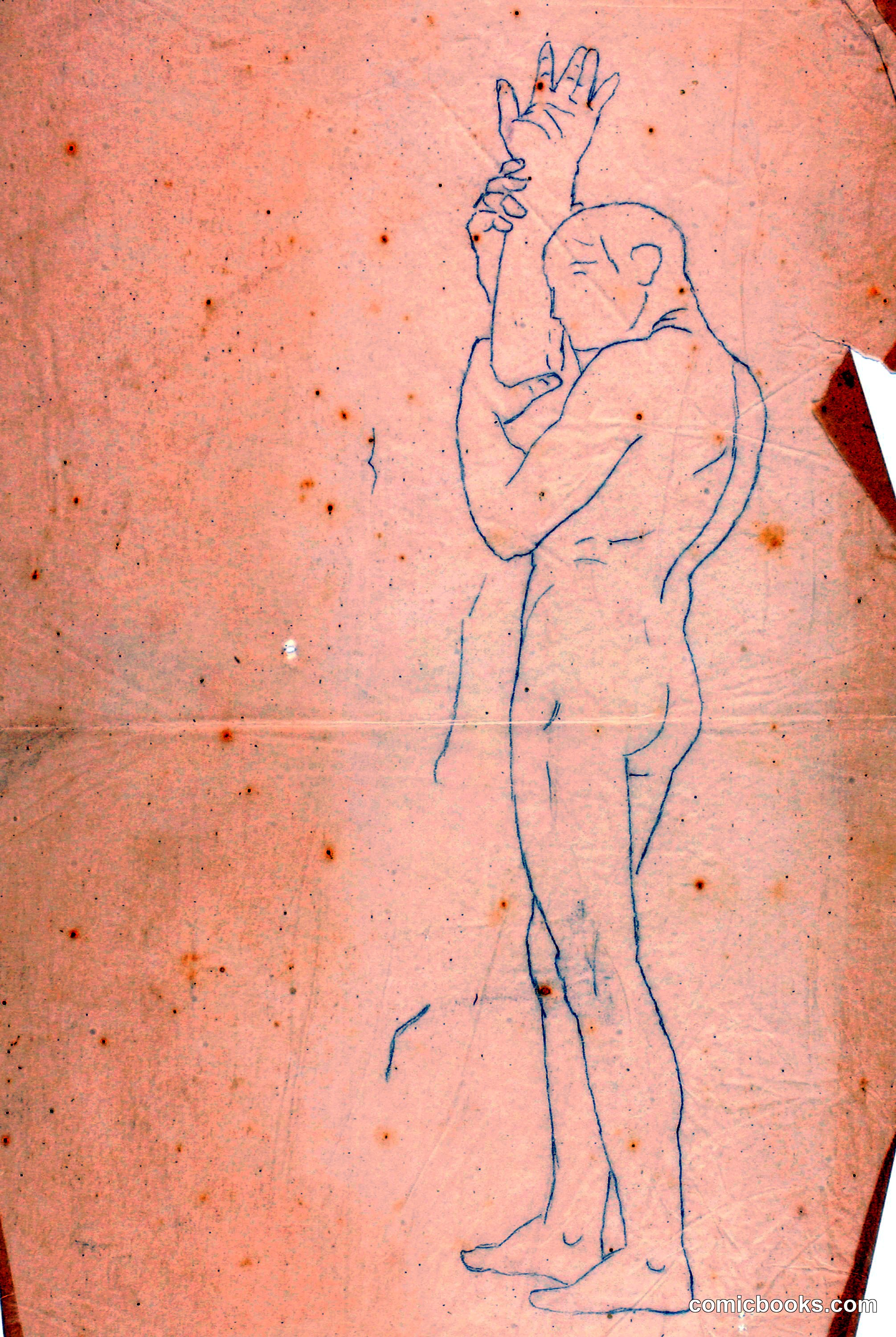 Figure Study for Biblical Scene