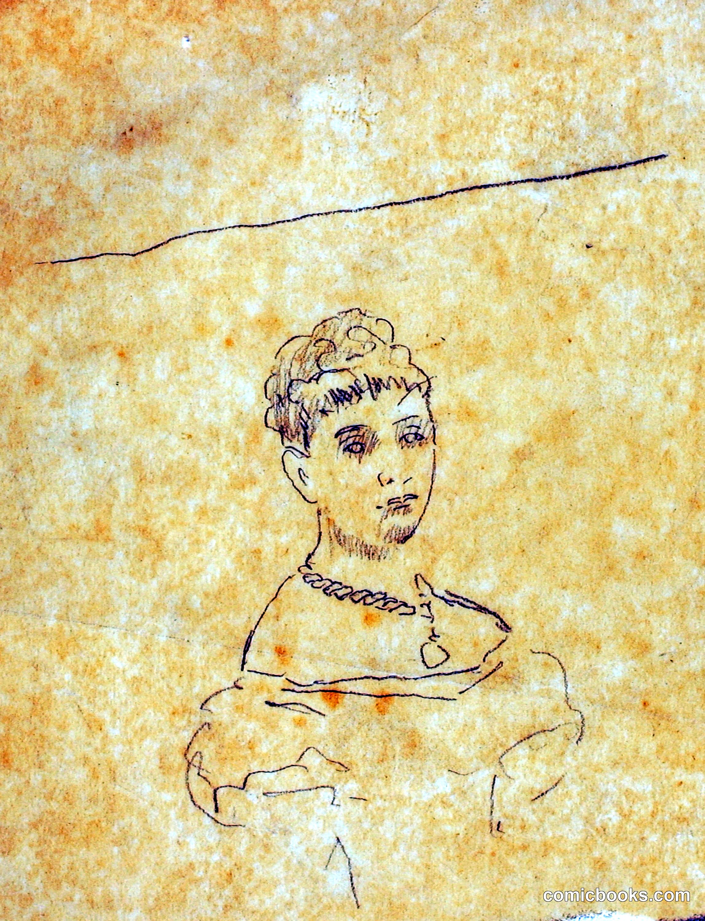 Lady in Evening Dress with Figure of Venus de Milo