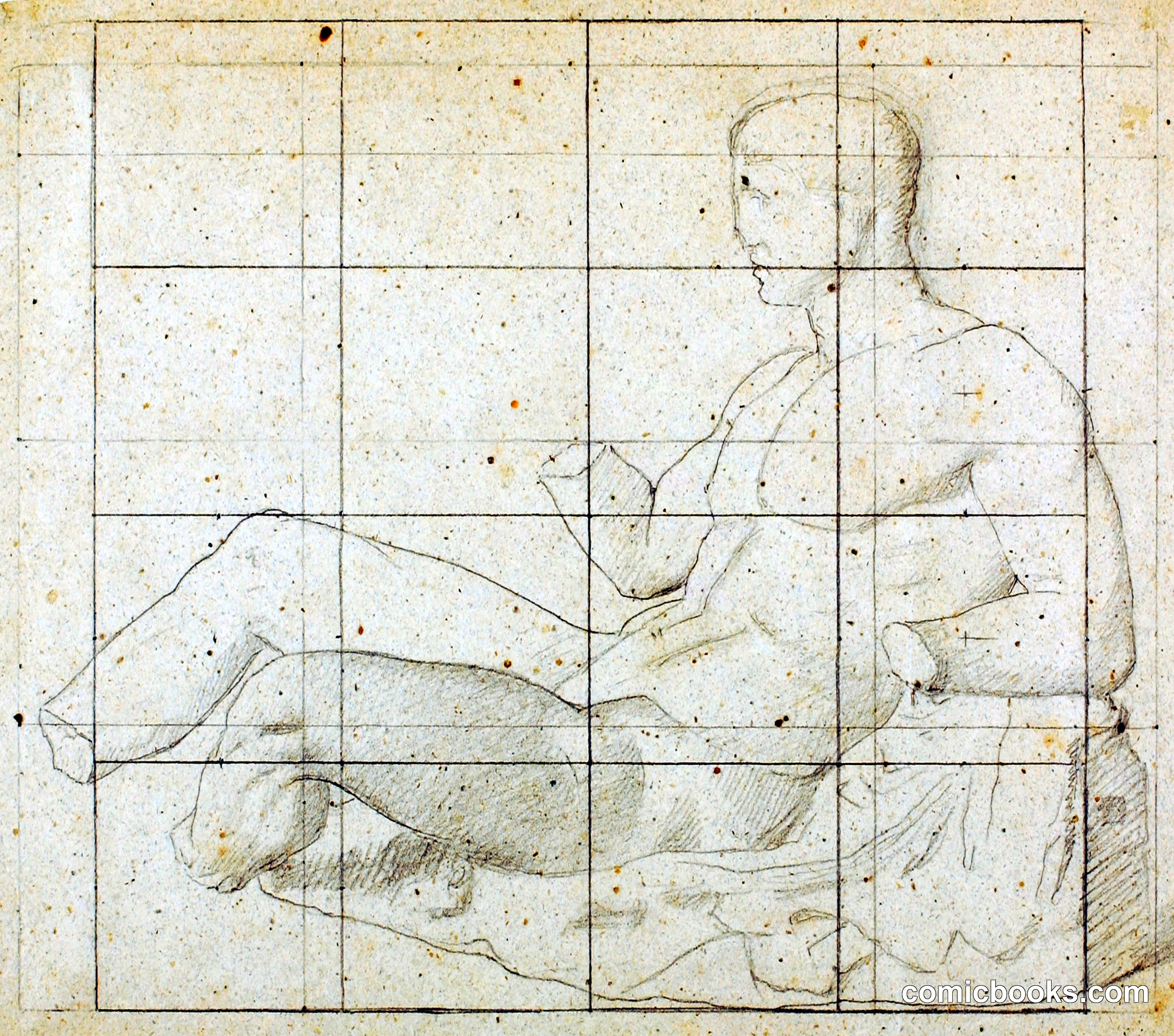 Study after the Parthenon Pediment: Theseus