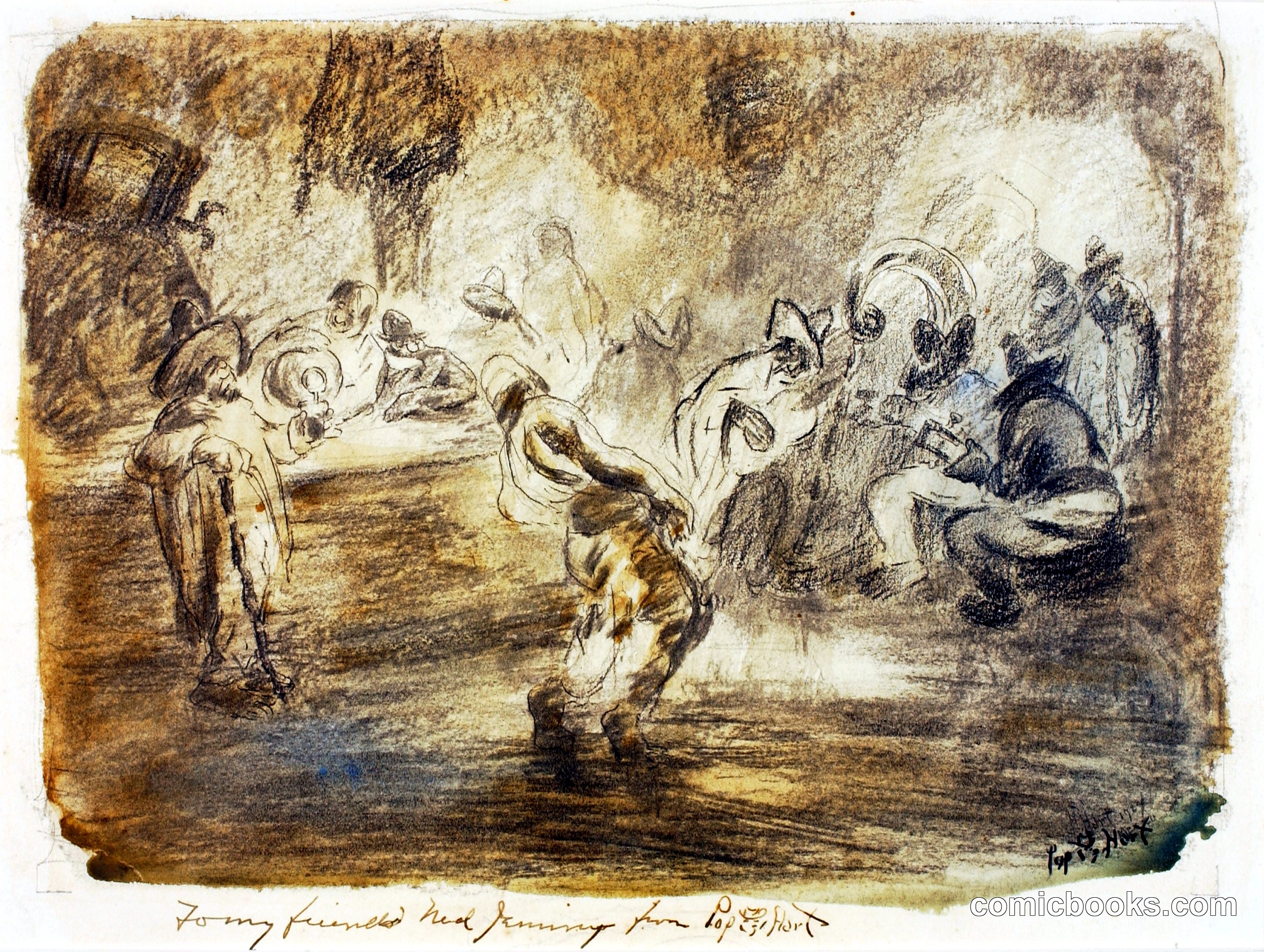 Dias de Fiesta (Study for Print)