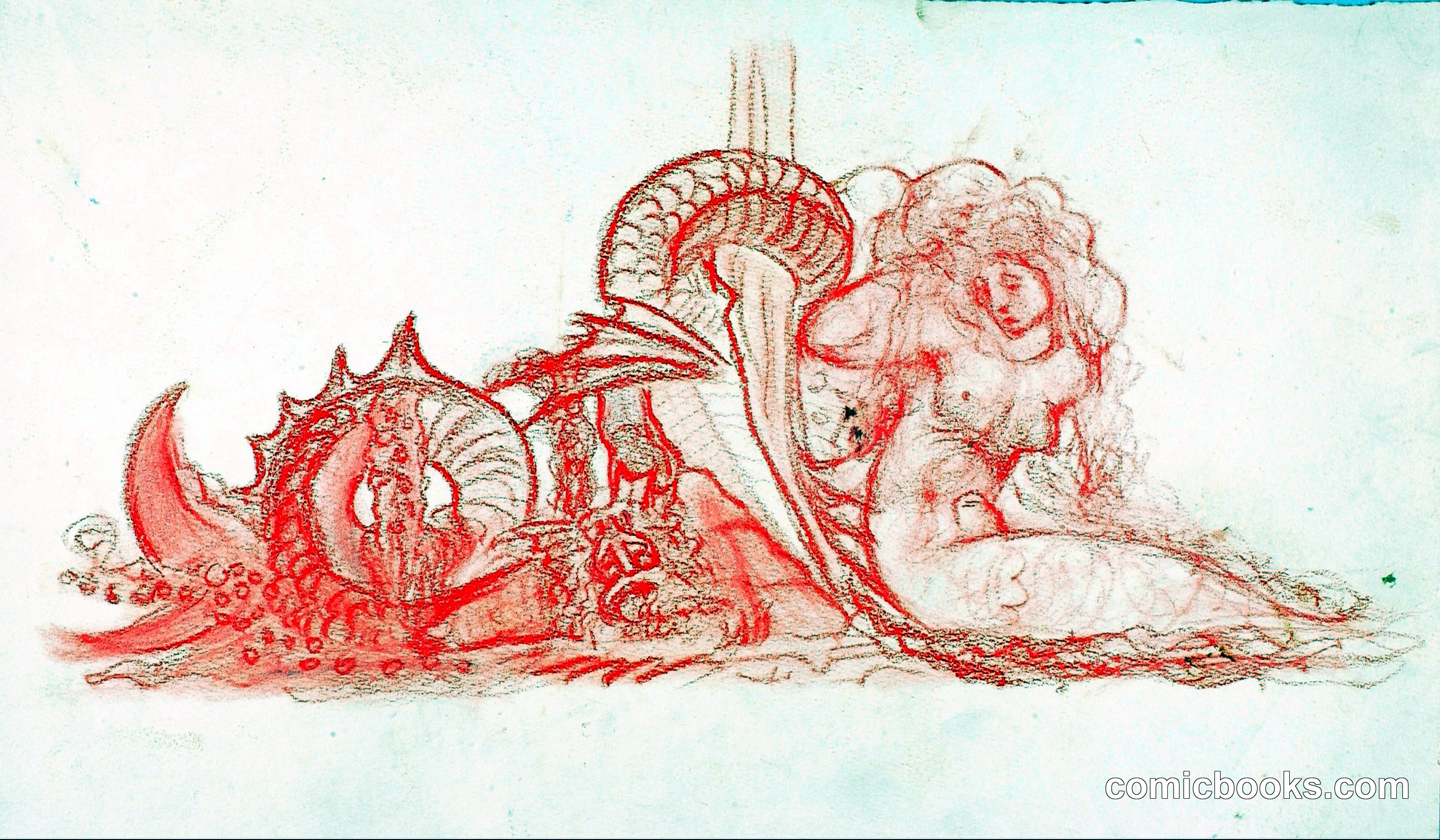 Woman and Serpent