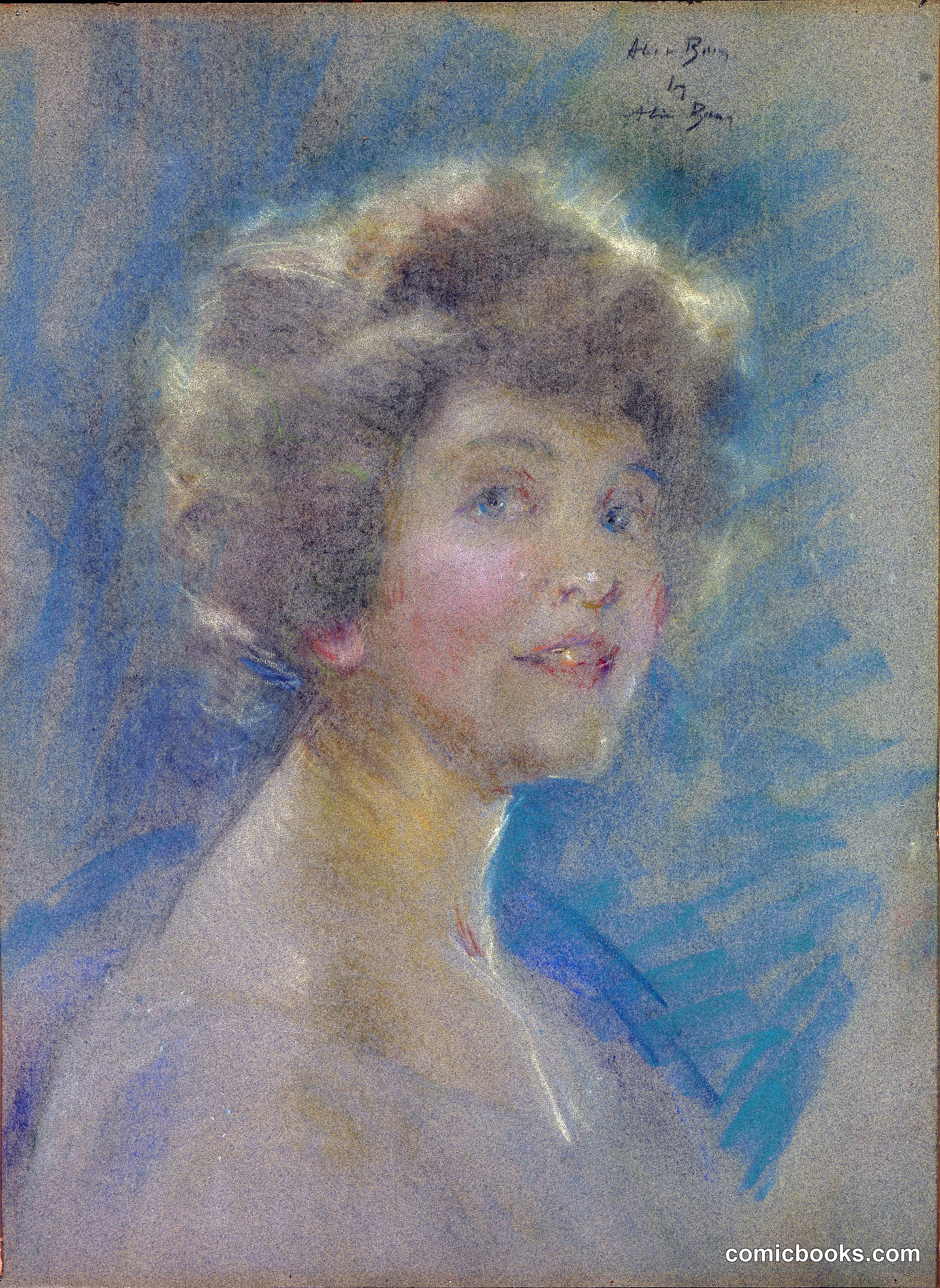 Self-Portrait in Light Tones