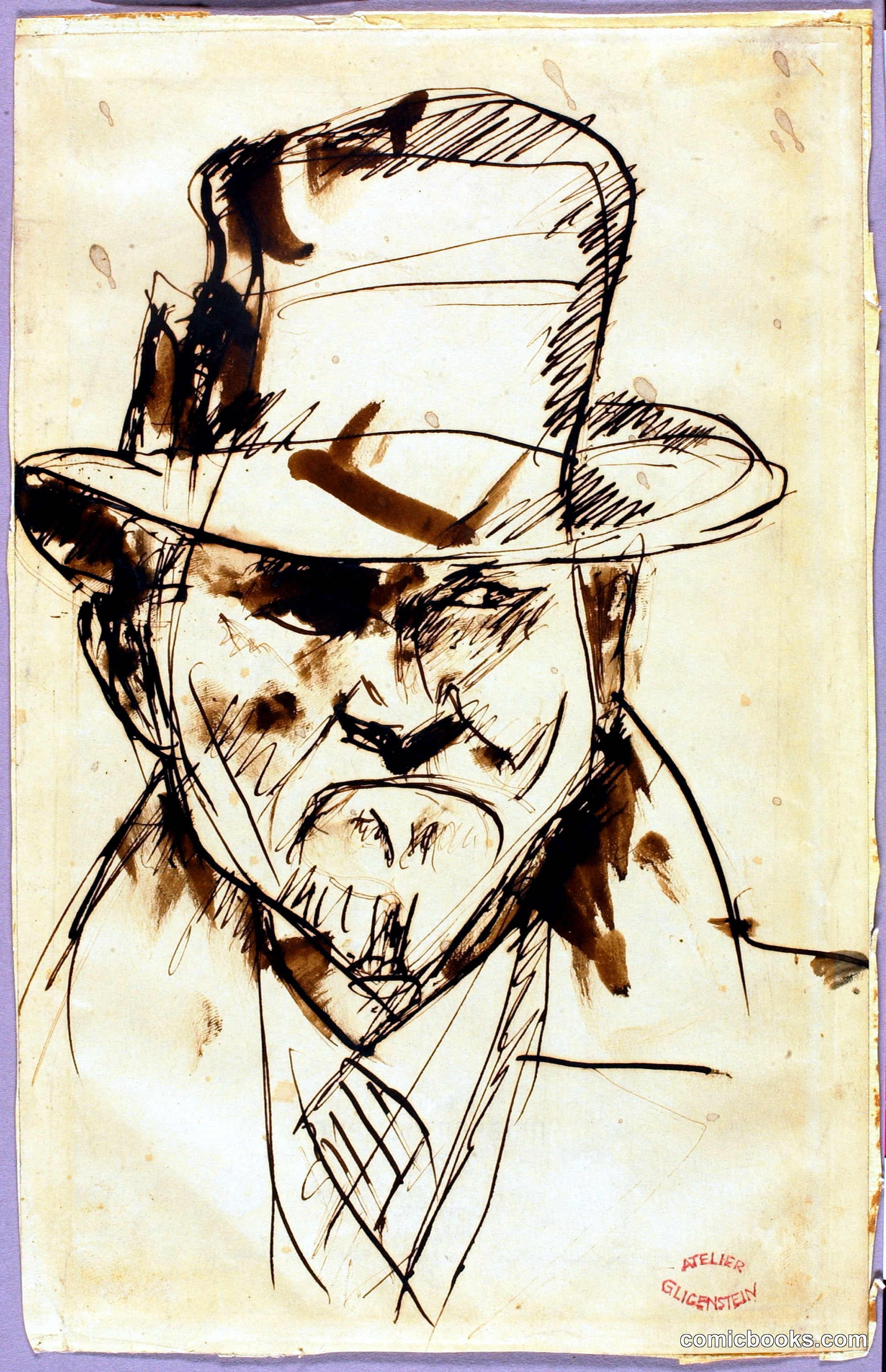 Self-Portrait with Hat
