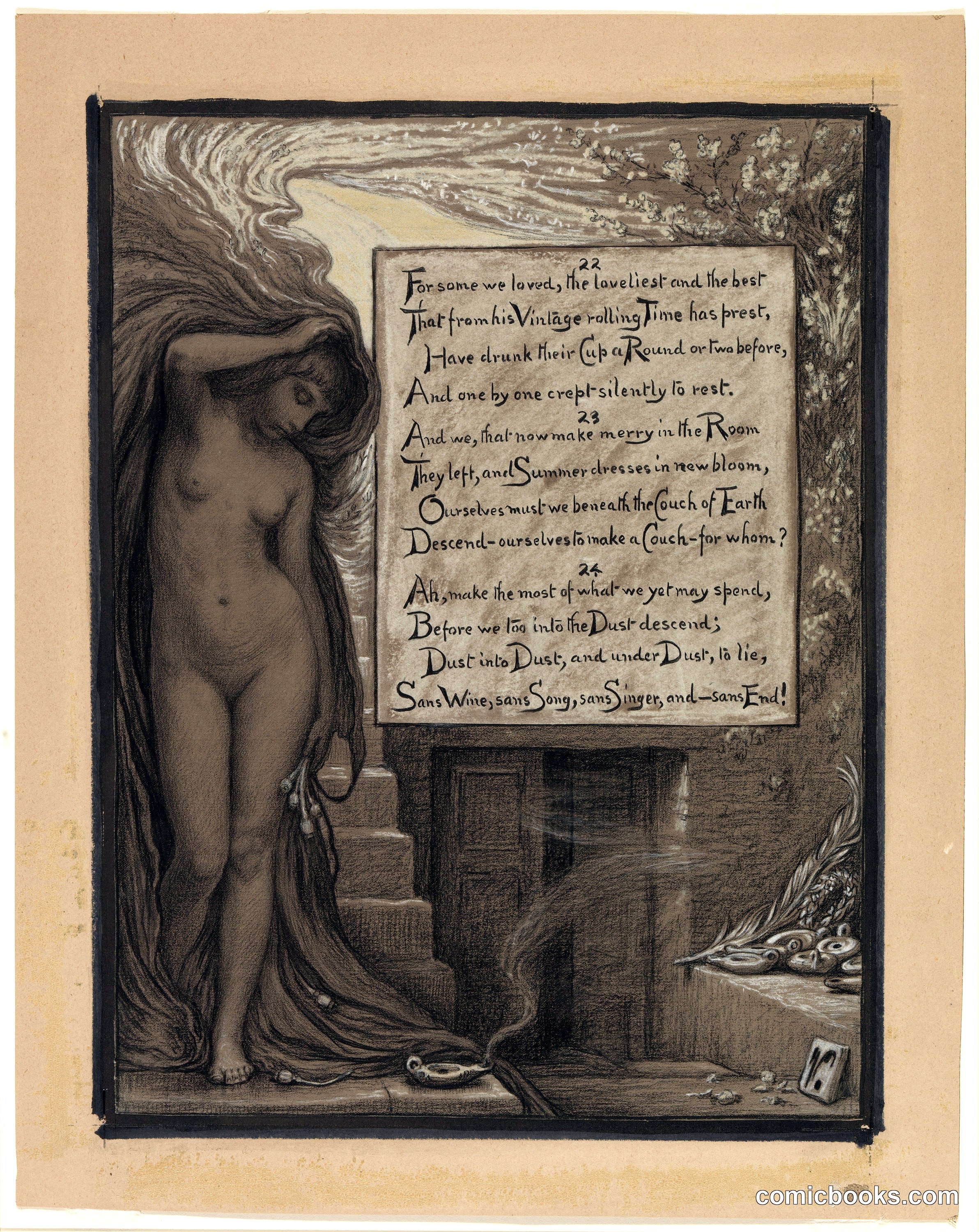 Illustration for Rubáiyát of Omar Khayyám