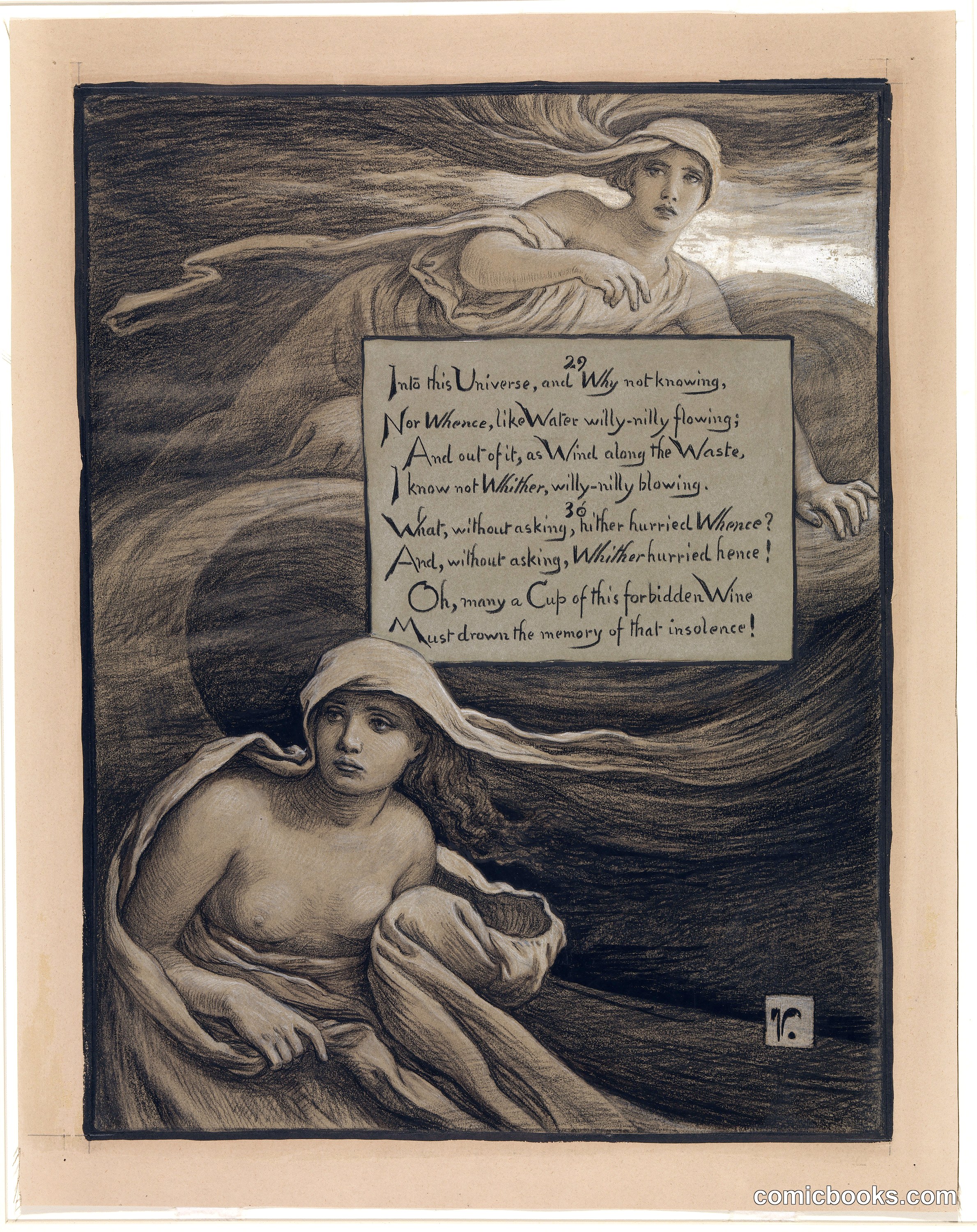 Illustration for Rubáiyát of Omar Khayyám: Whence and Whither?