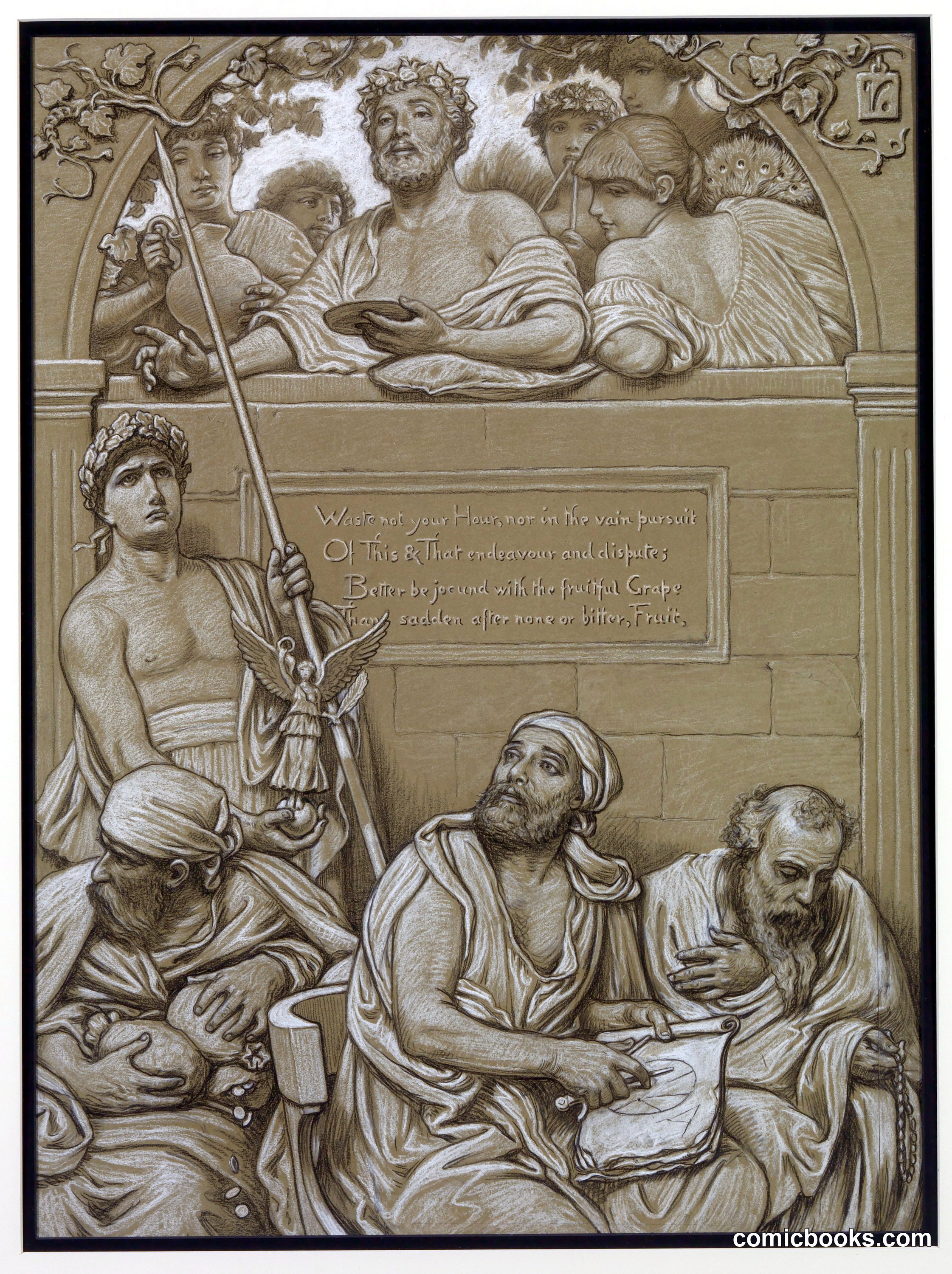 Illustration for Rubáiyát of Omar Khayyám