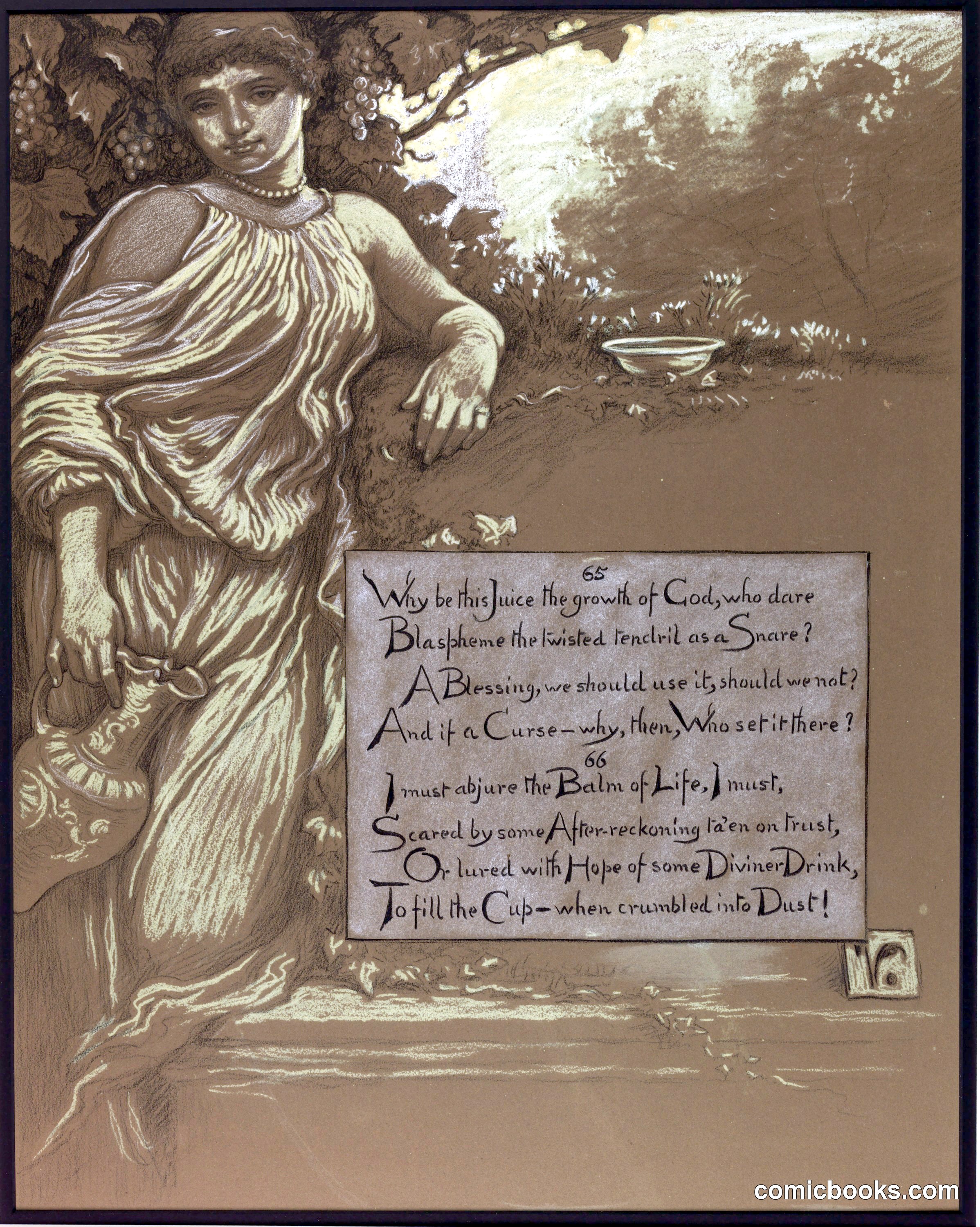 The Vine (Illustration for Rubáiyát of Omar Khayyám)