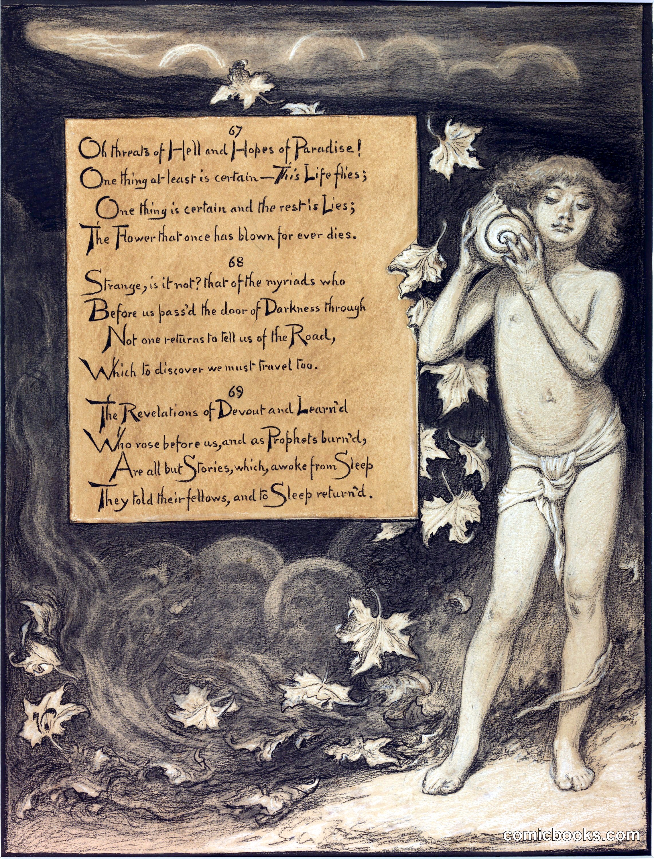 Illustration for Rubáiyát of Omar Khayyám