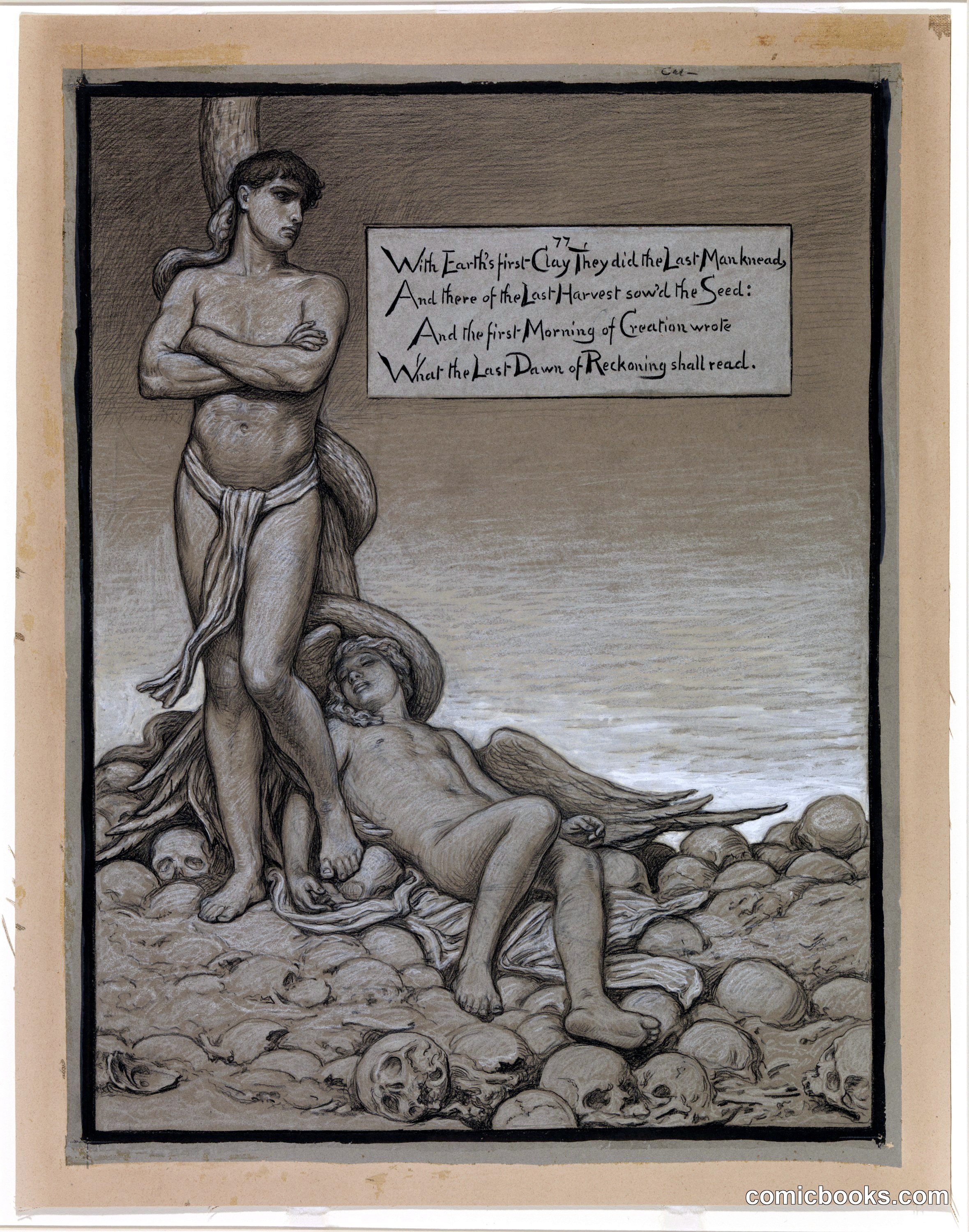 Illustration for Rubáiyát of Omar Khayyám: The Last Man