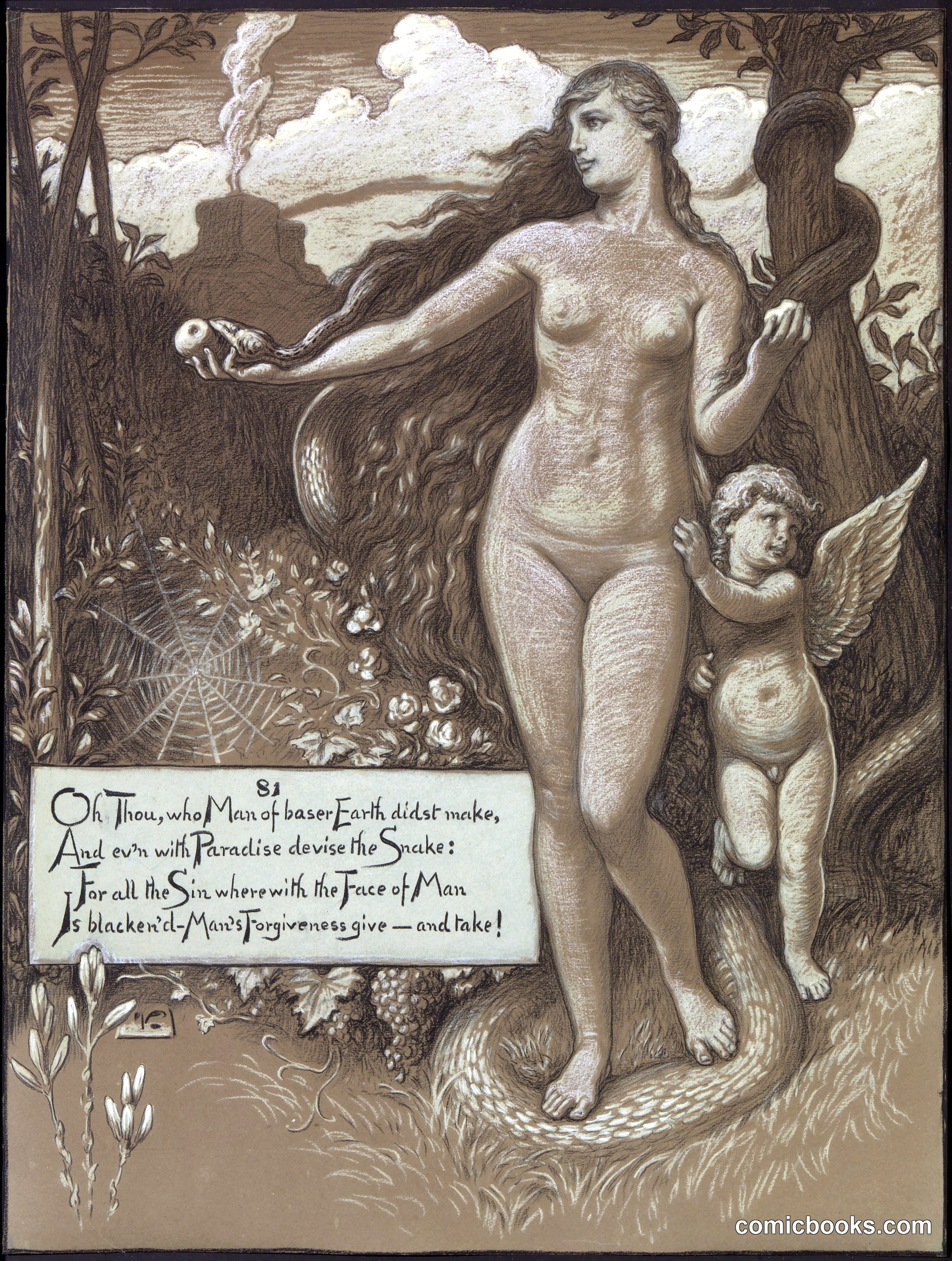 Illustration for Rubáiyát of Omar Khayyám