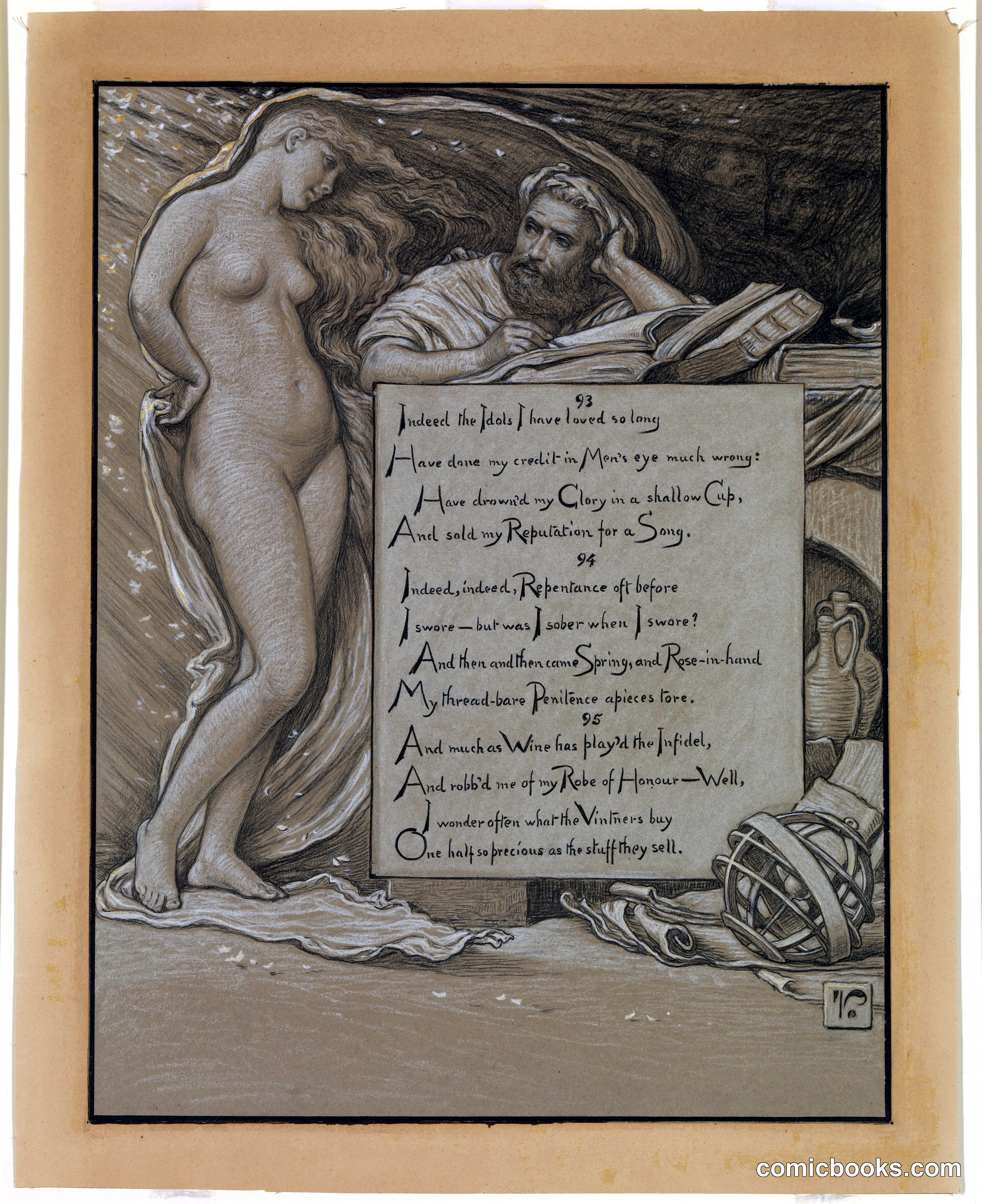 Illustration for Rubáiyát of Omar Khayyám