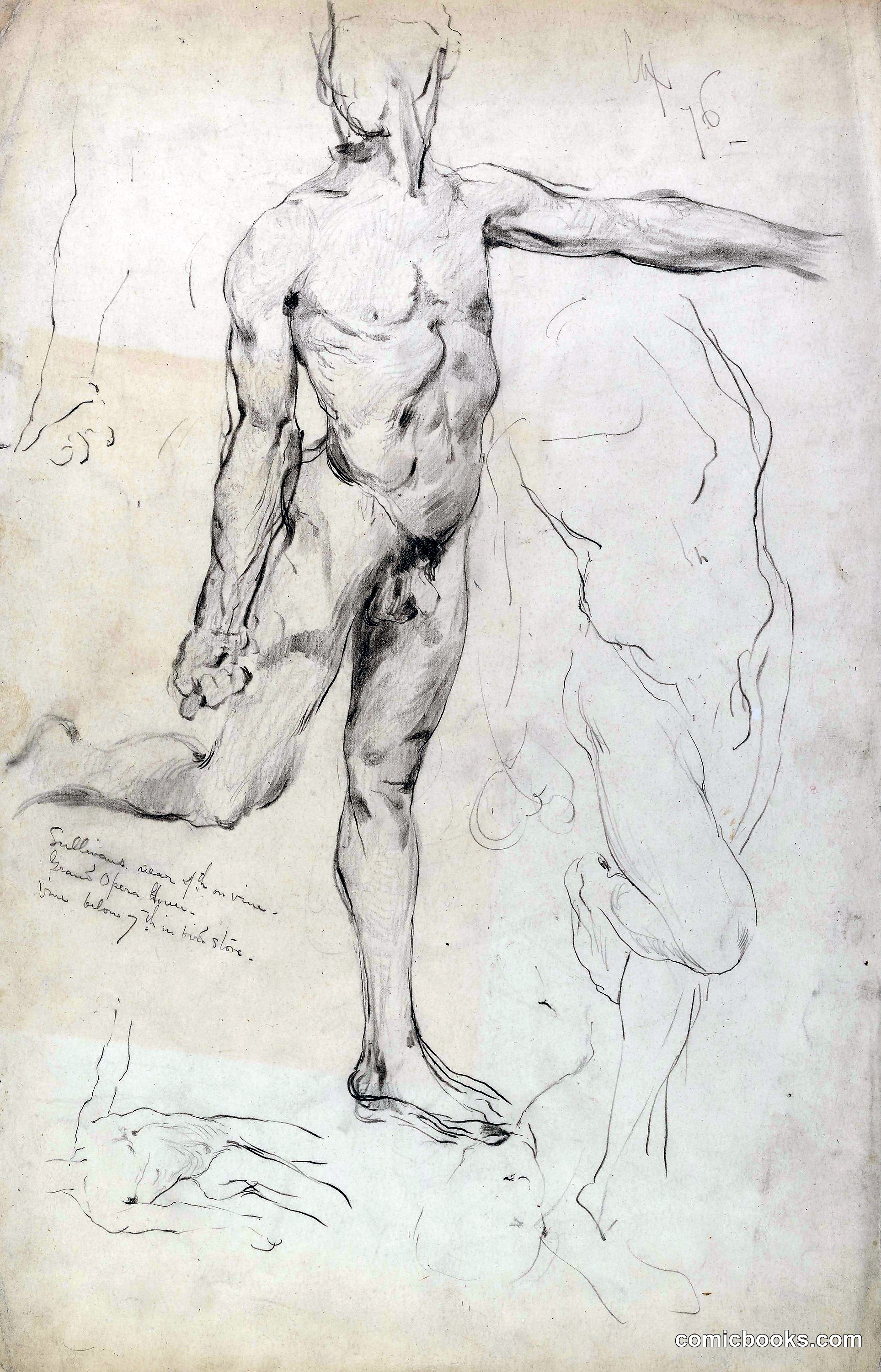 Studies of Male Nudes