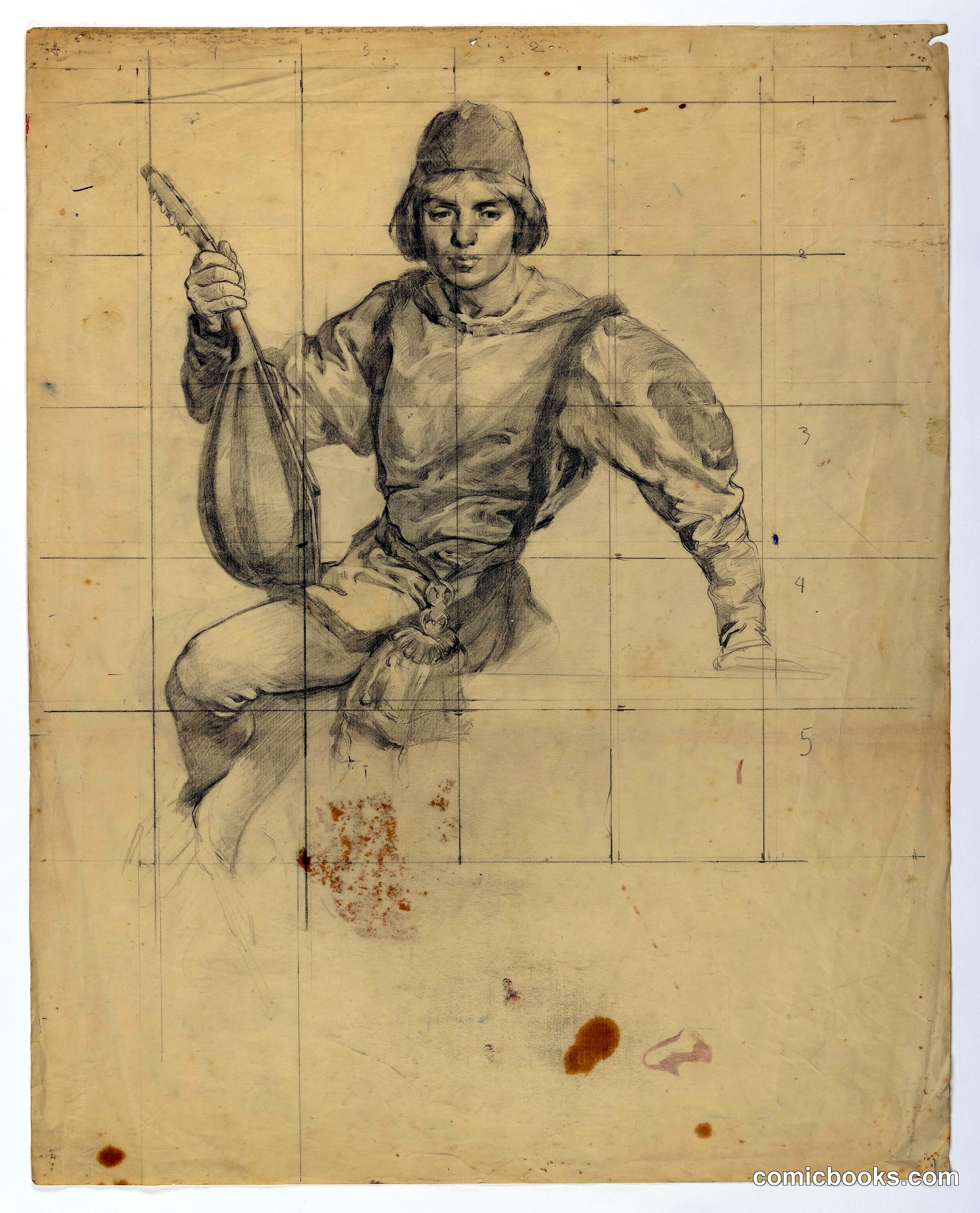 Young Man with Lute