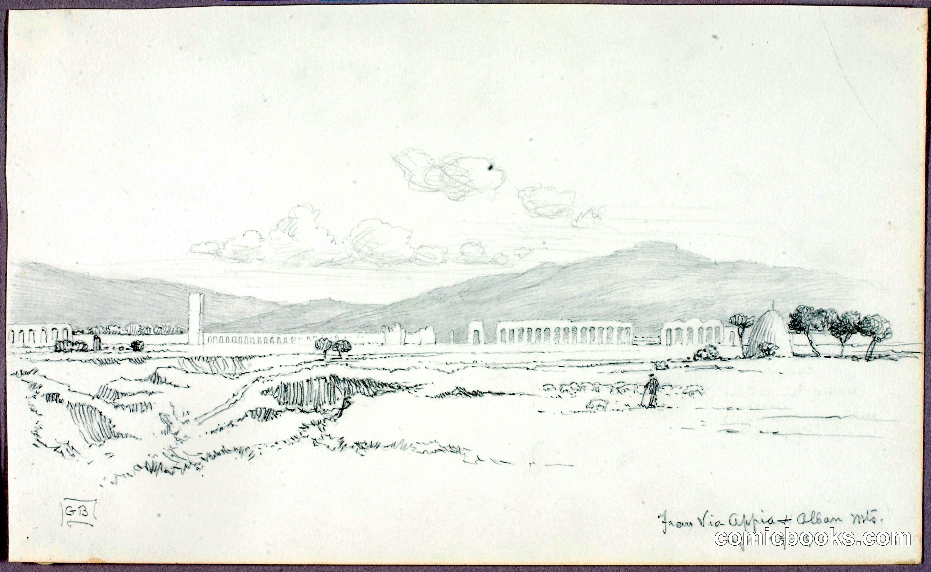 From Via Appia and Alban Mountains