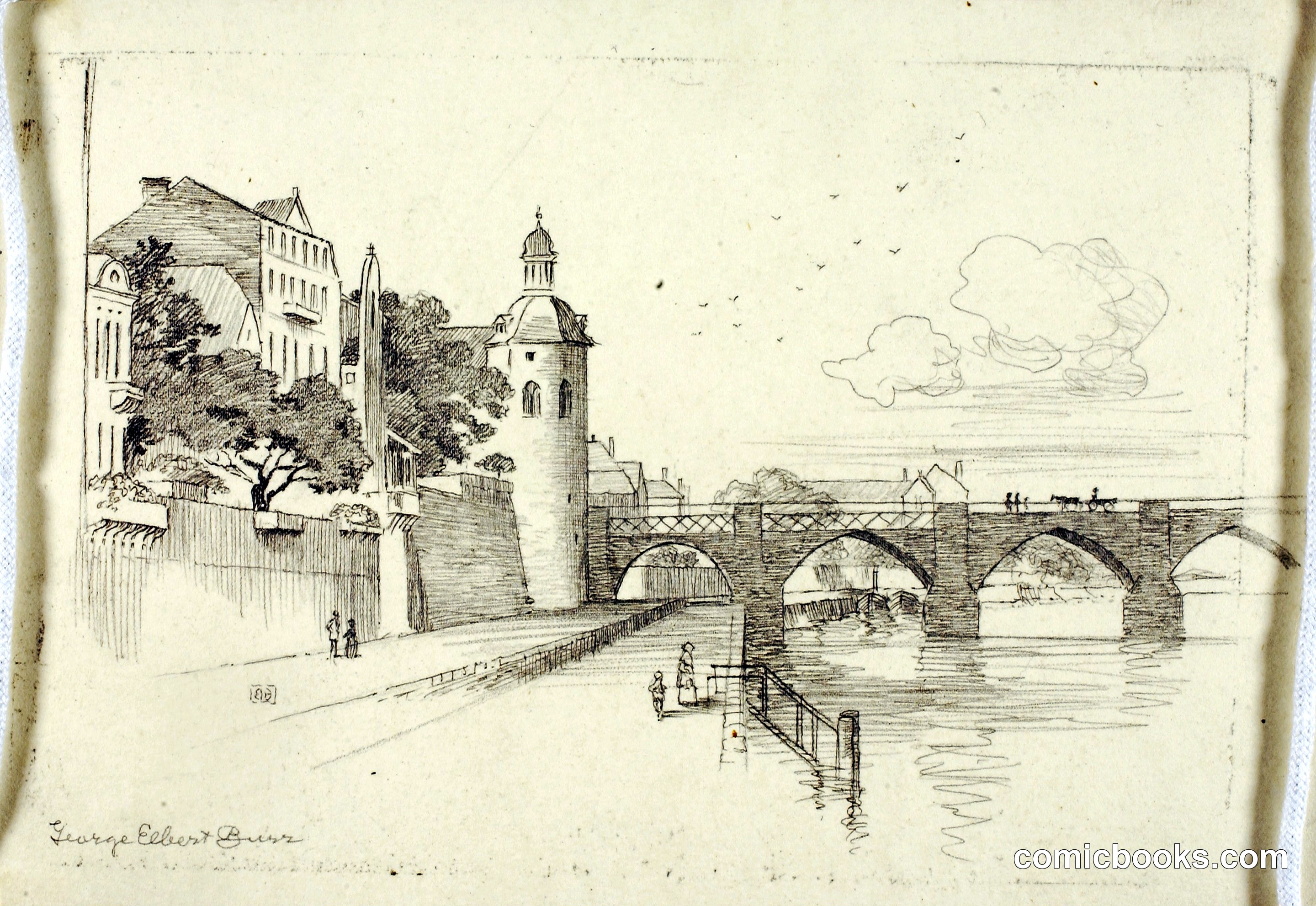 Untitled (Old Bridge over Mosel)