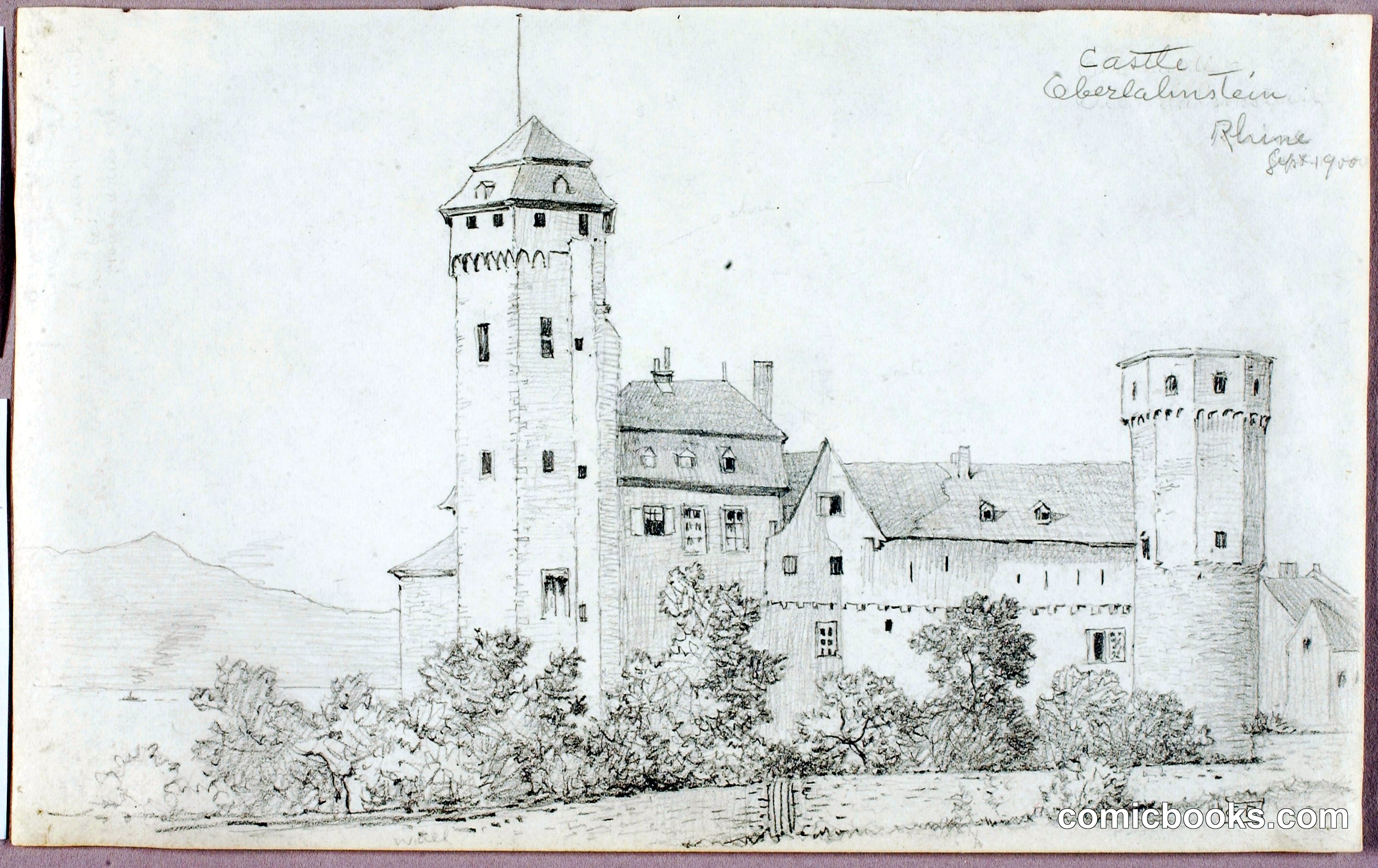 Castle Oberlahnstein, Rhine