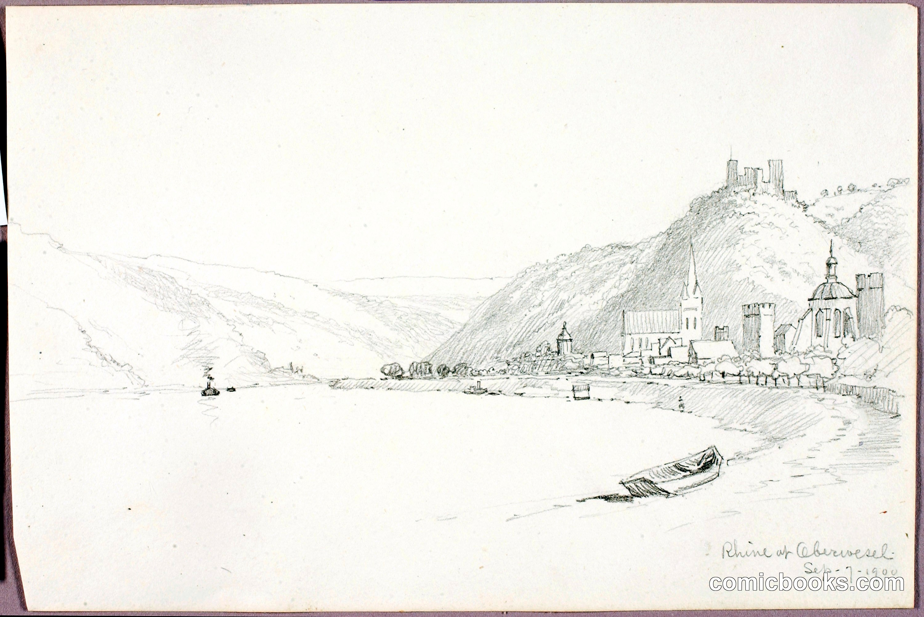 Rhine at Oberwesel