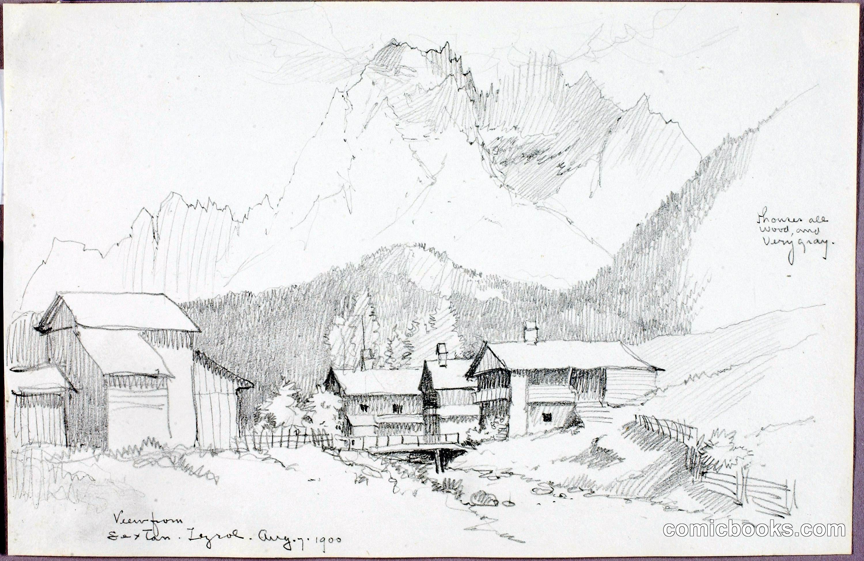 View from Sextan, Tyrol