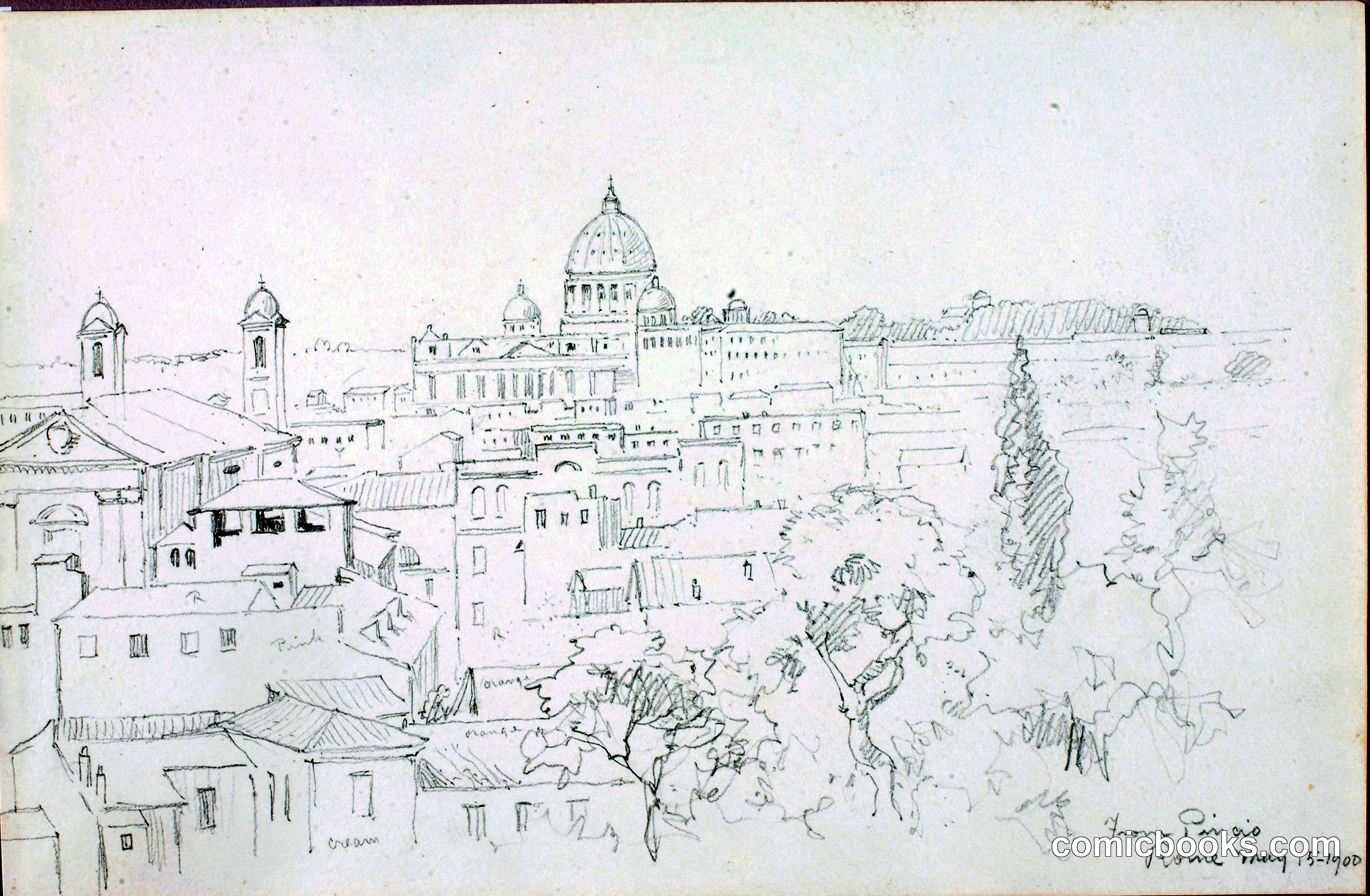 From Pincio, Rome