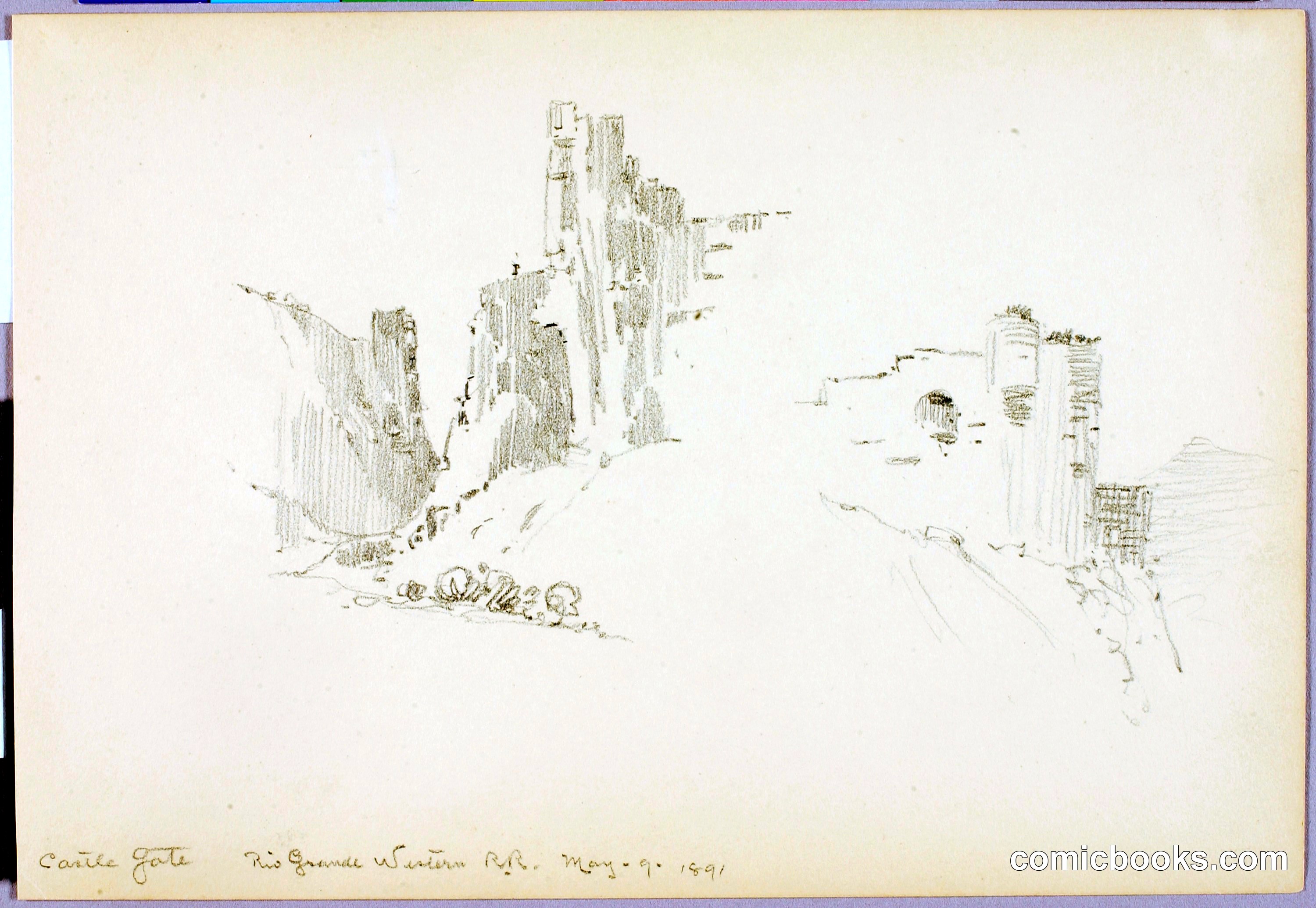 Castle Gate, Rio Grande Western Railroad
