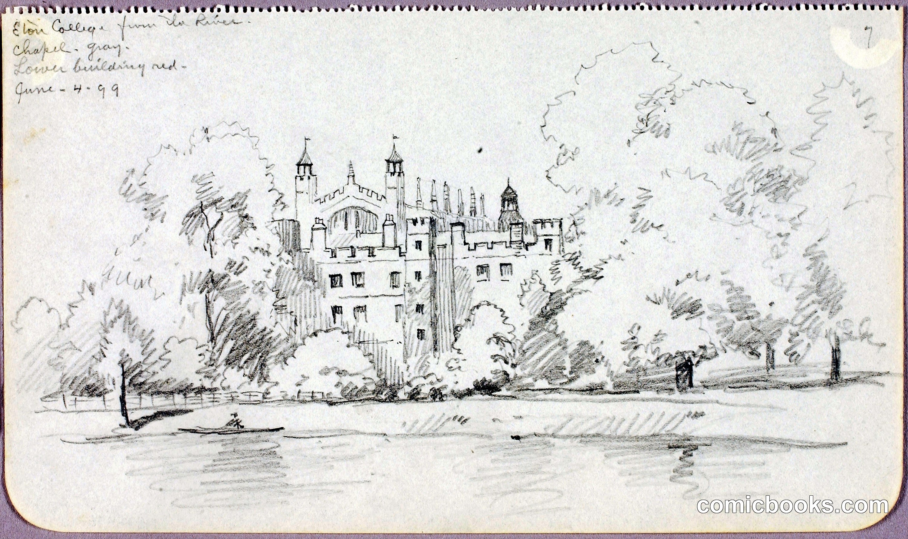 Eton College from the River