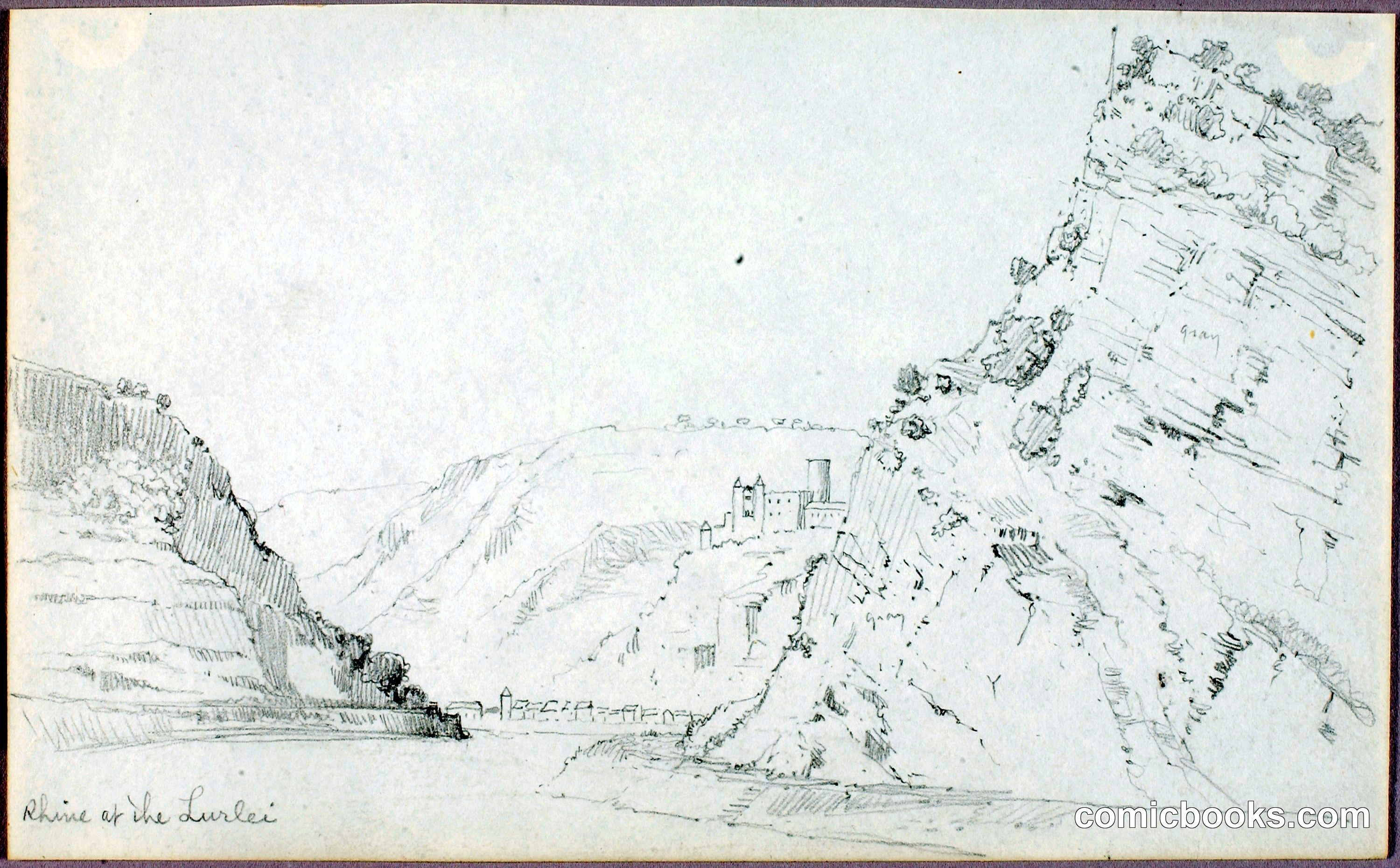 Rhine at the Lurleï