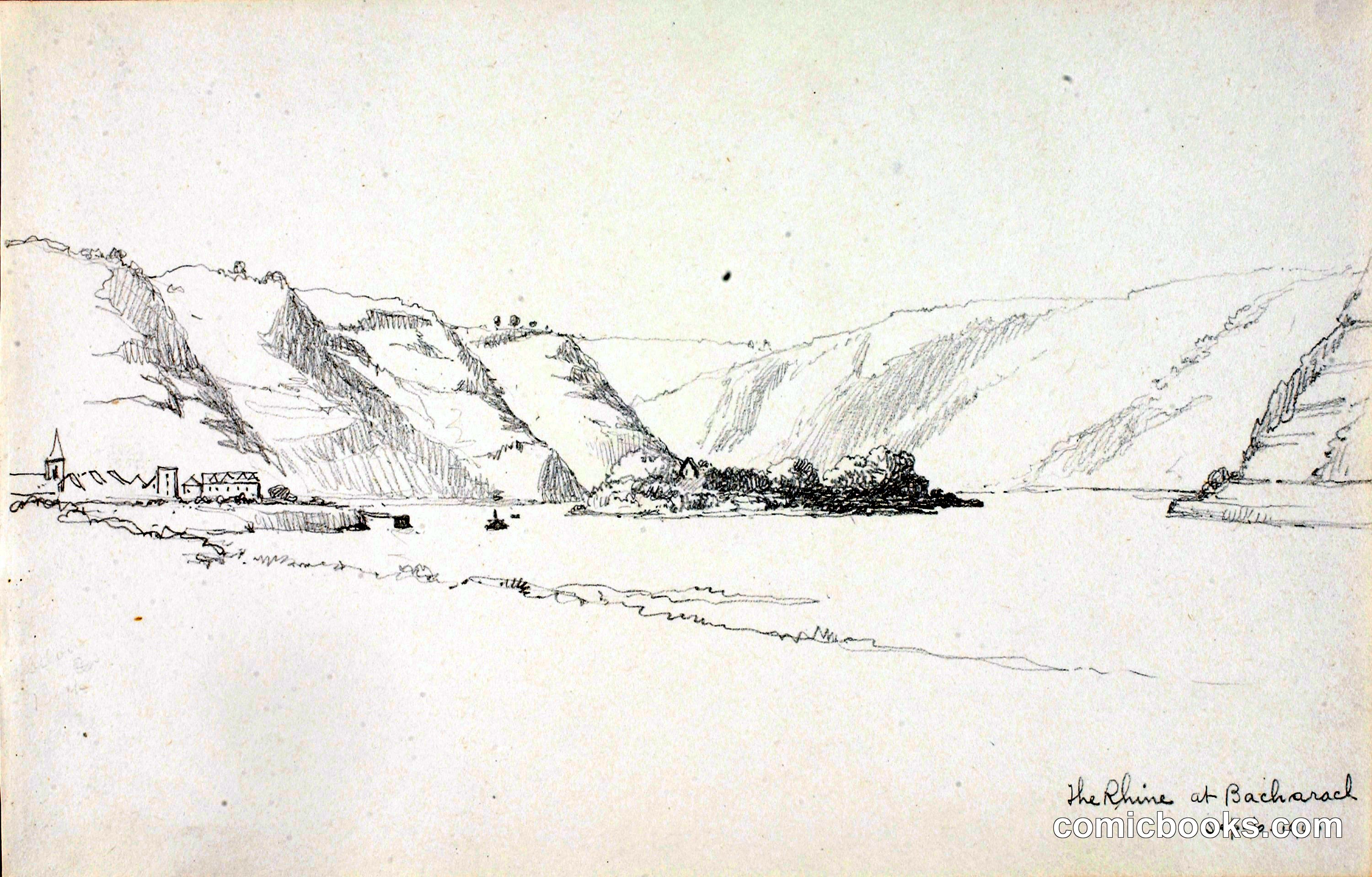 The Rhine at Bacharach