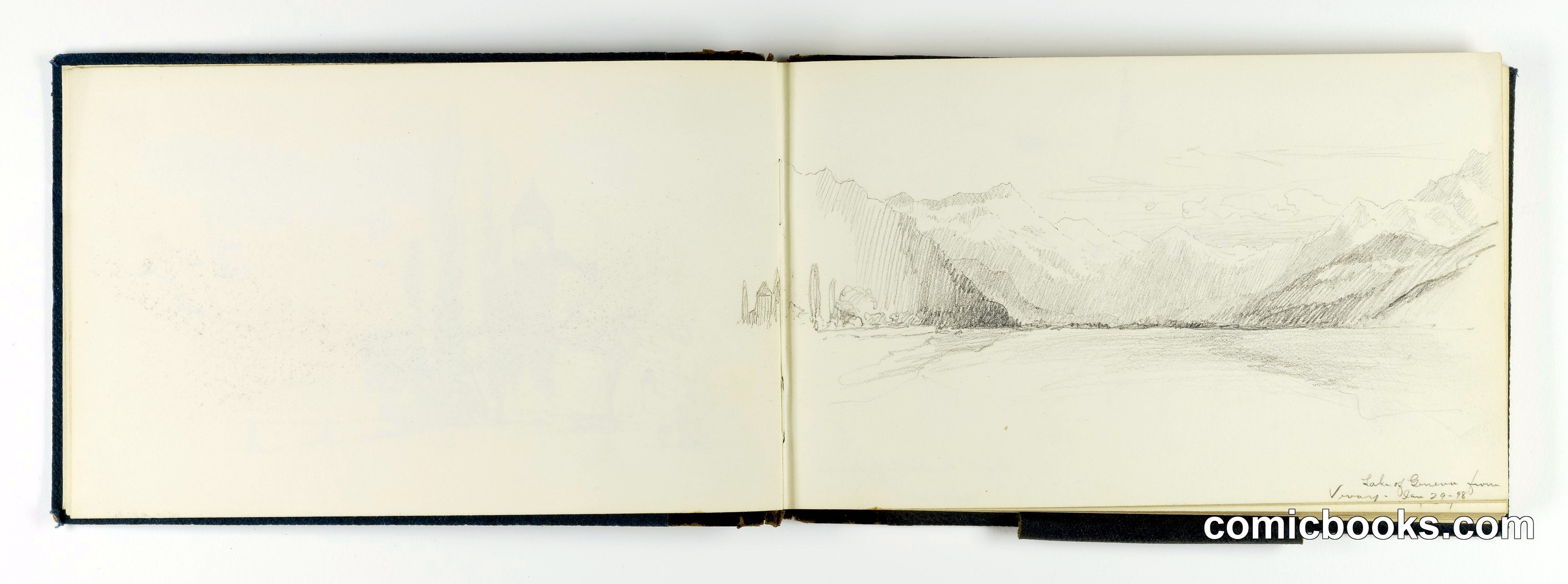 Lake of Geneva from Vevey