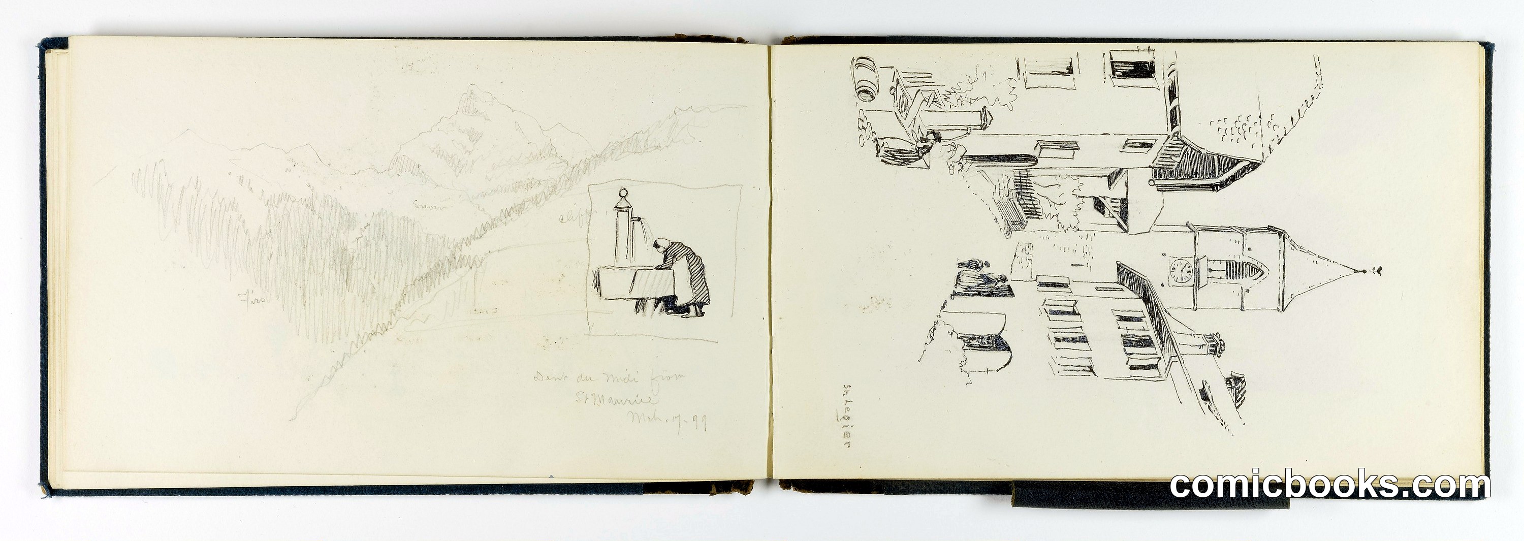 Sketchbook Page: St. Legier