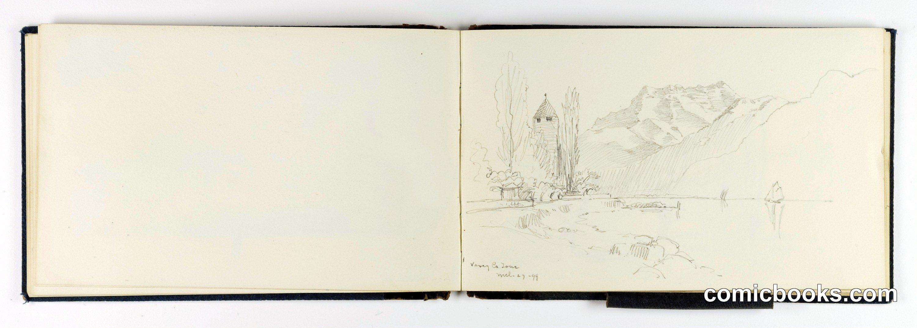 Sketchbook: Vevey La Tour