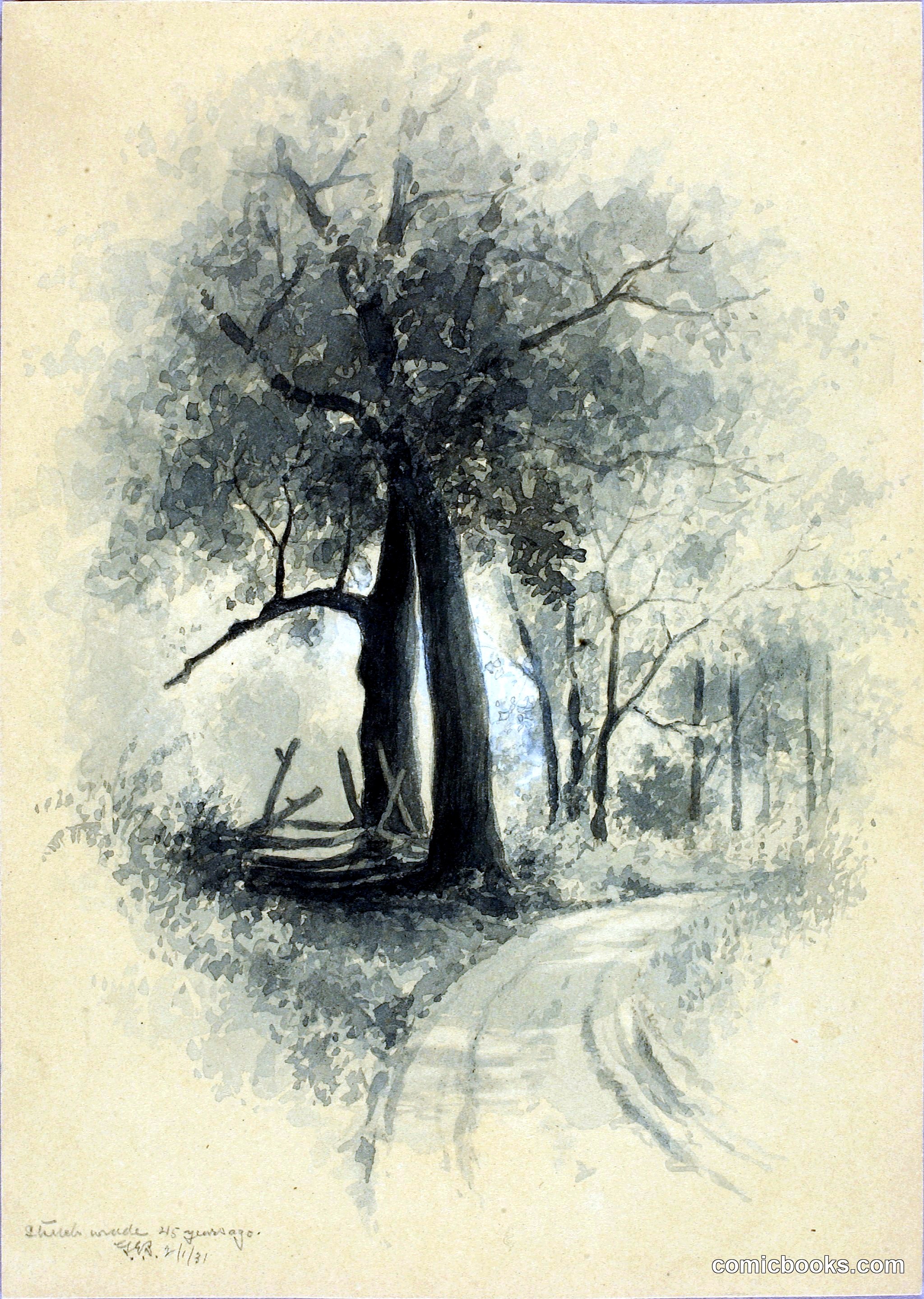 Sketch Made 45 Years Ago
