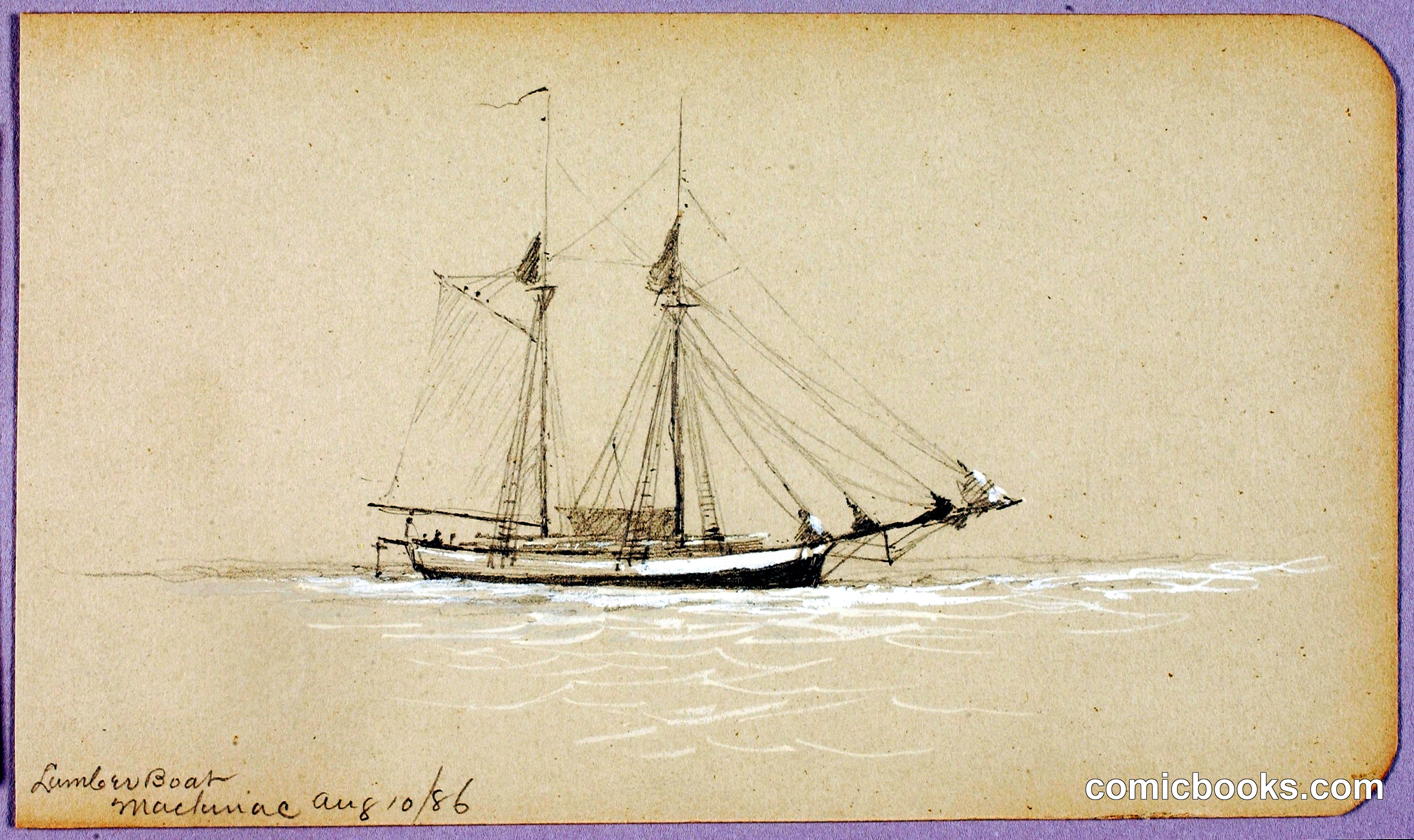 Lumber Boat, Mackinac