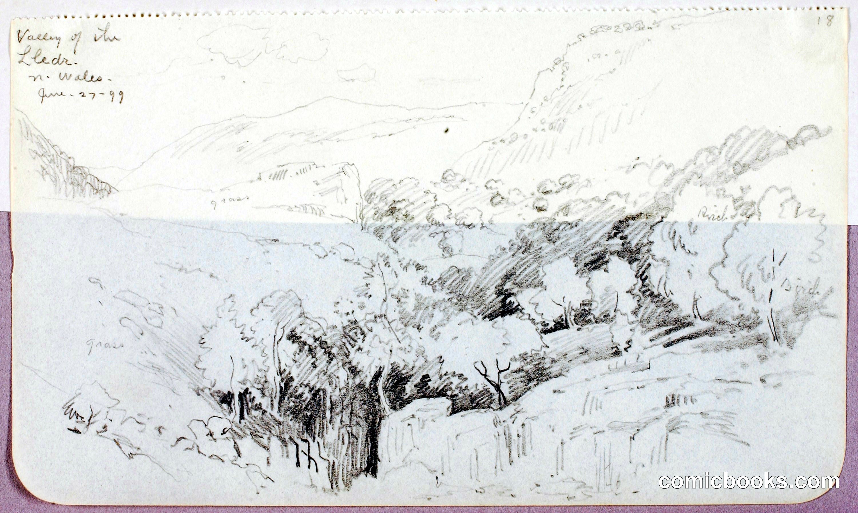Valley of the Lledr, North Wales