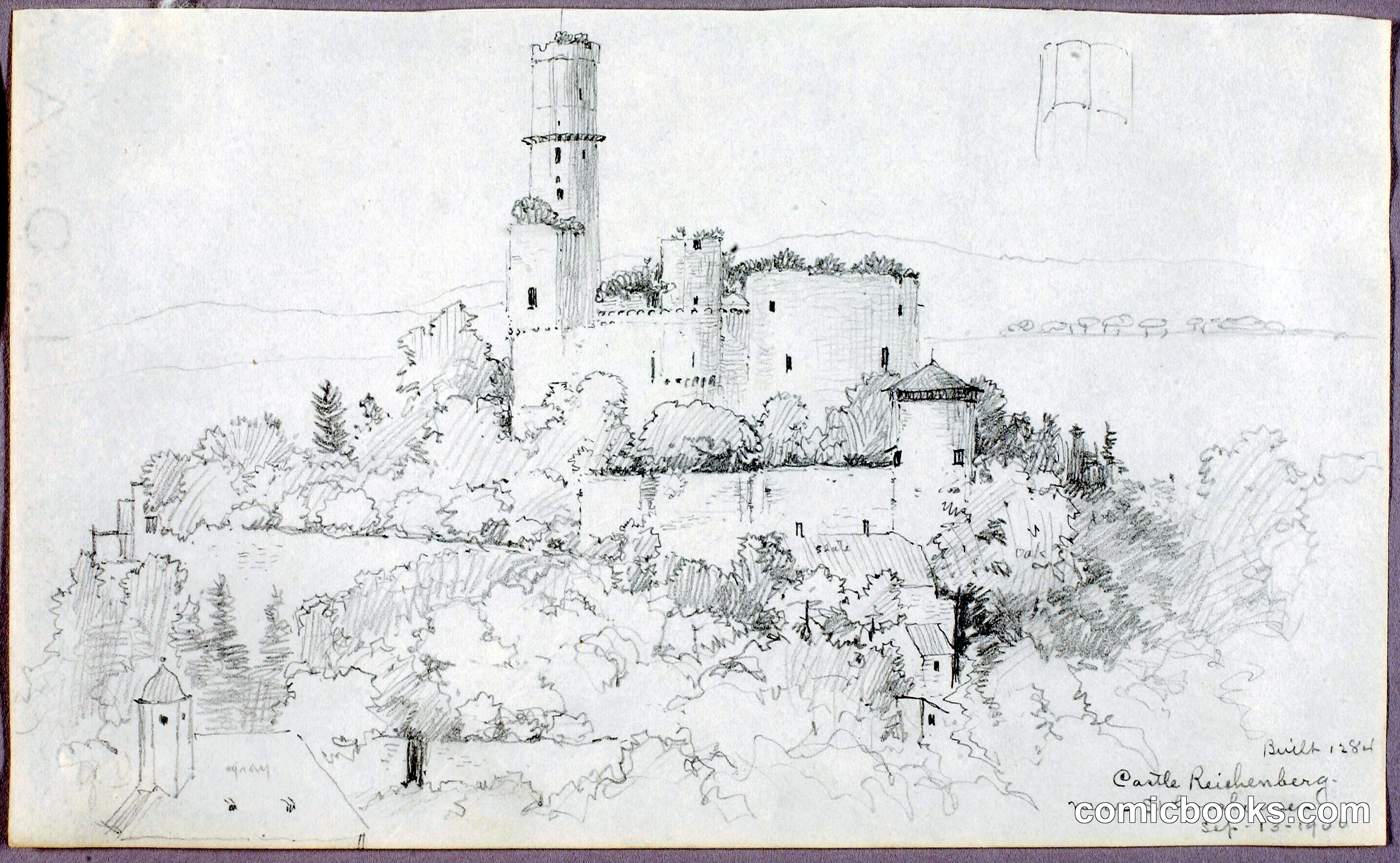 Castle Reichenberg, near St. Goarshausen